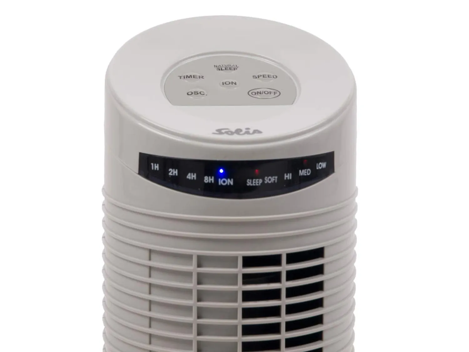 Solis 749 ventilateur tour 38 cm ioniseur champagne