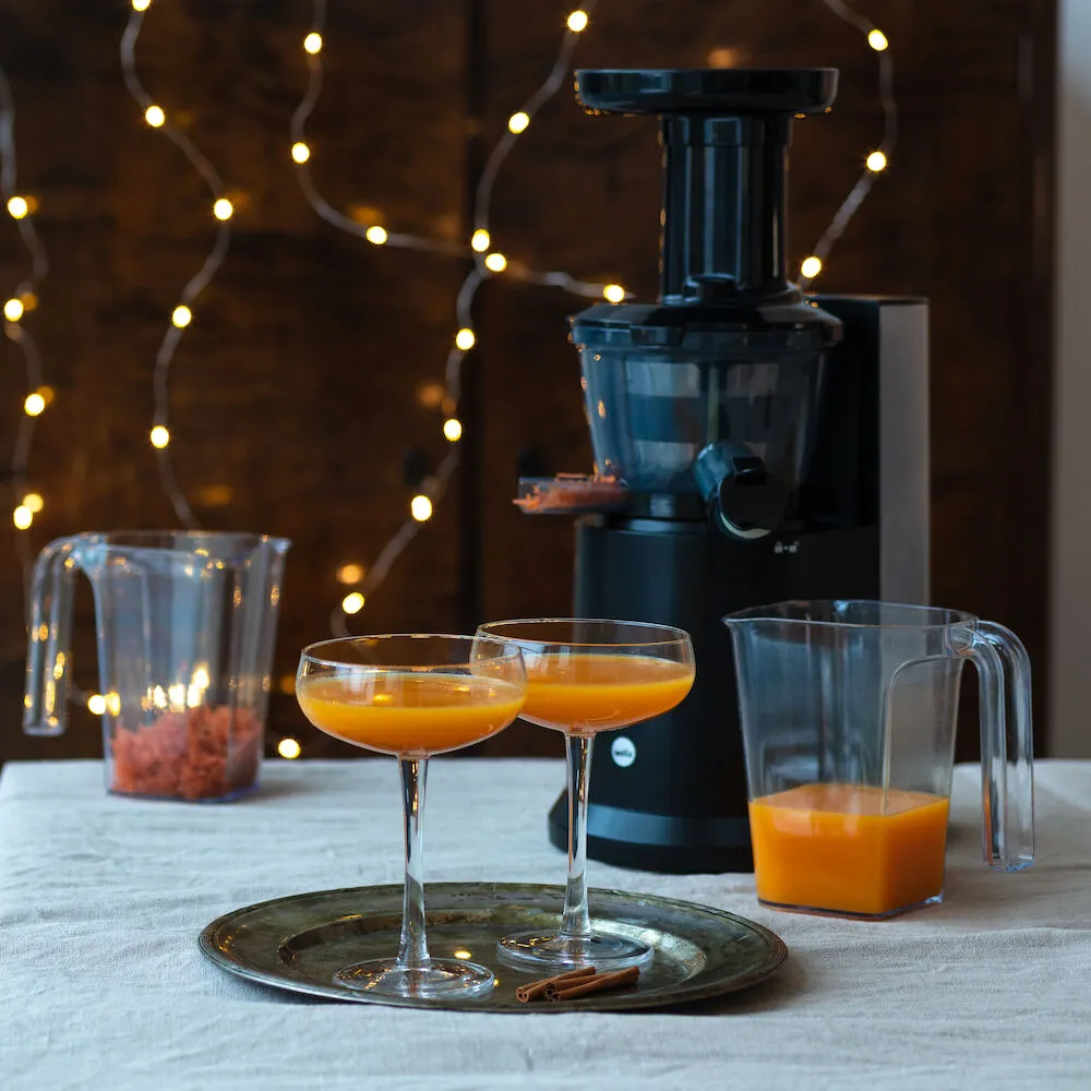 Wilfa Largo extracteur de jus lent noir mat