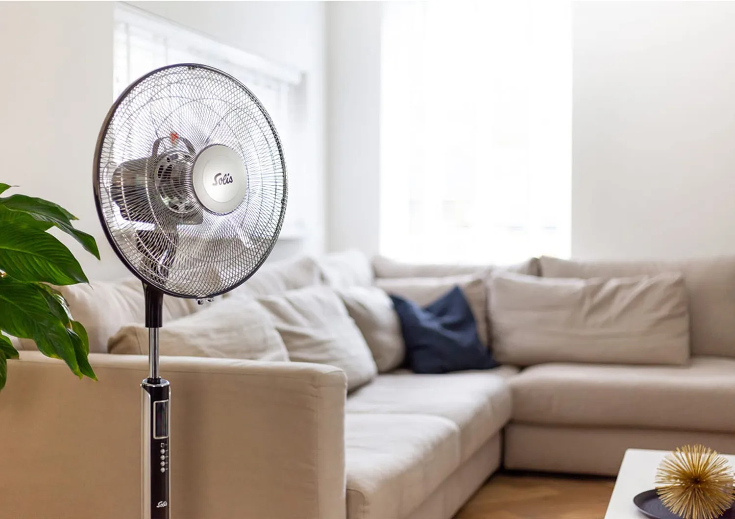 Solis Fan-Tastic 750 ventilateur sur pied noir 125 cm