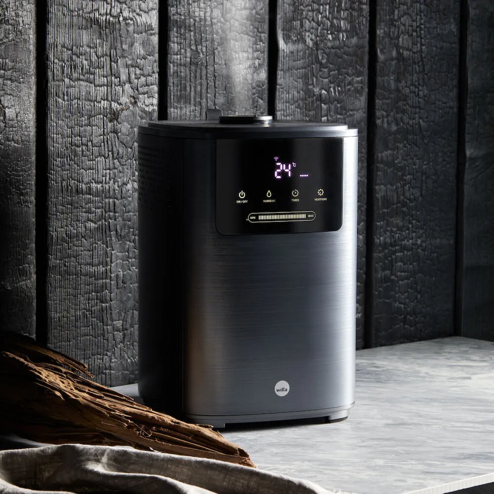 Wilfa Haze humidificateur 4 L brume chaude froide 70 m²