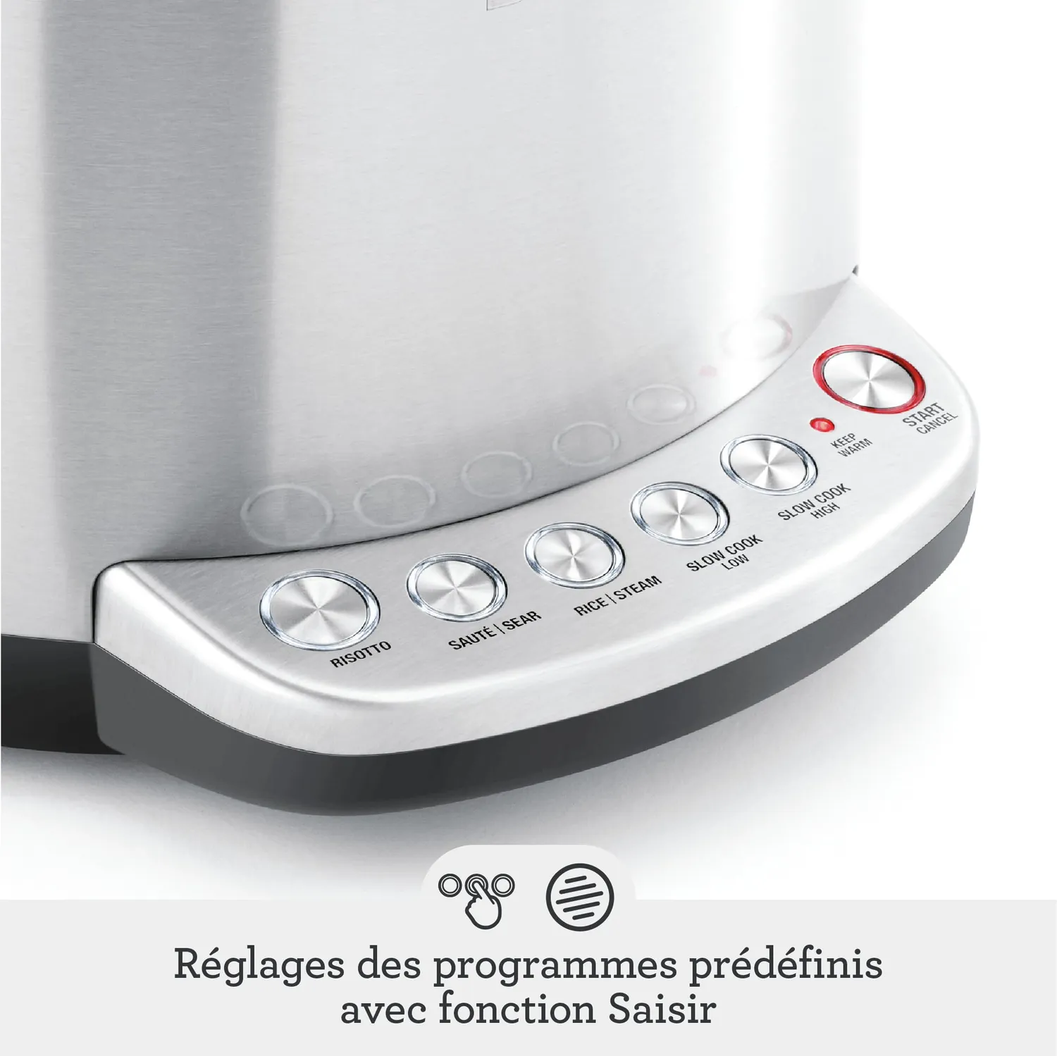 Sage Risotto Plus multicuiseur riz inox maintien chaud