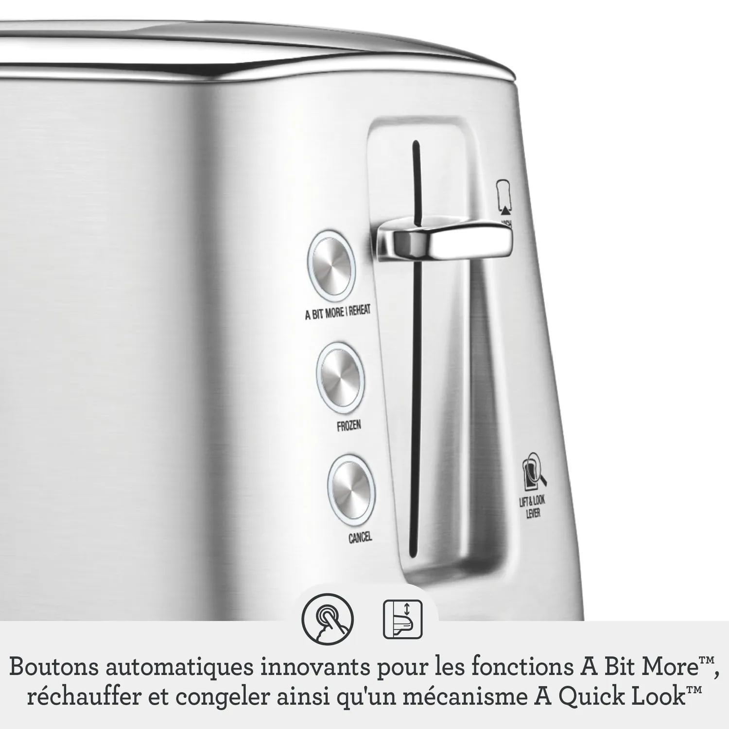 Sage Toast Select Luxe grille-pain inox brossé 2 fentes