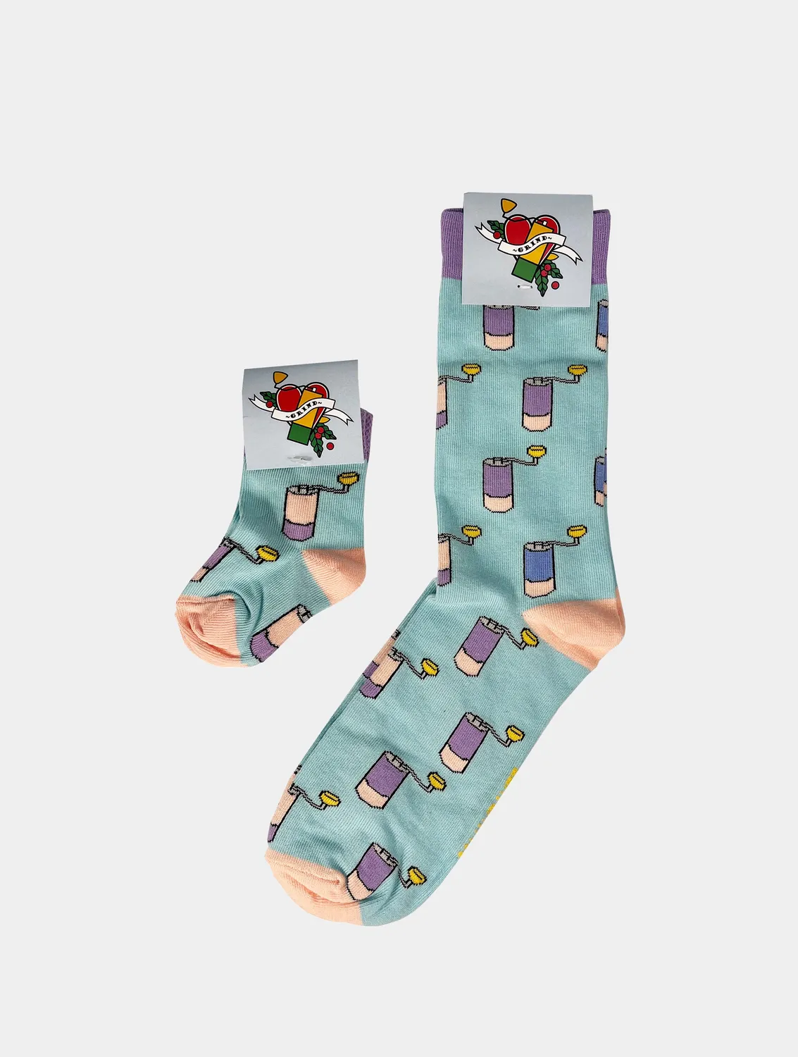 Comandante chaussettes pastel 42-46 coton confort