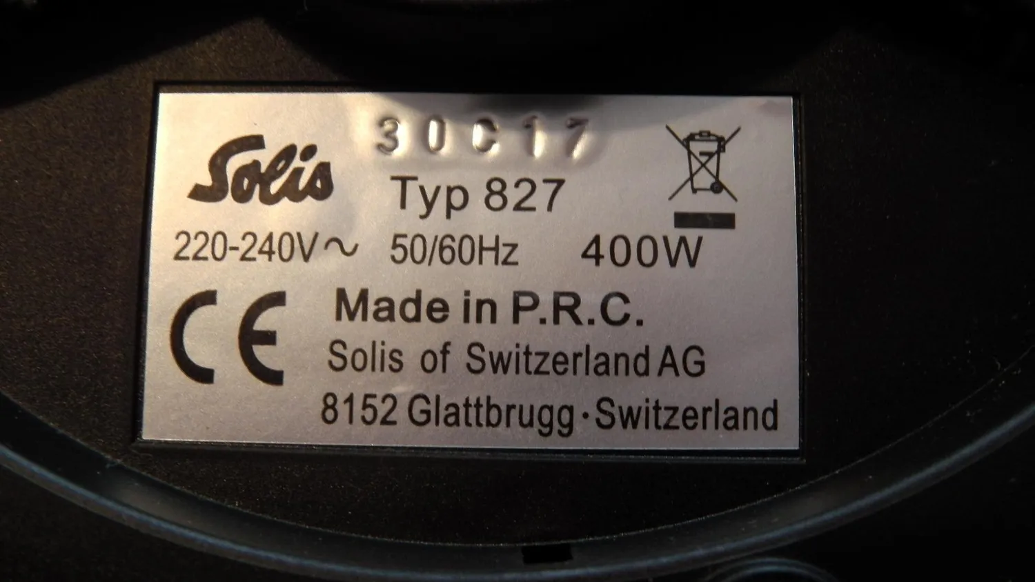 Solis 827 cuiseur œufs 7 œufs inox vapeur