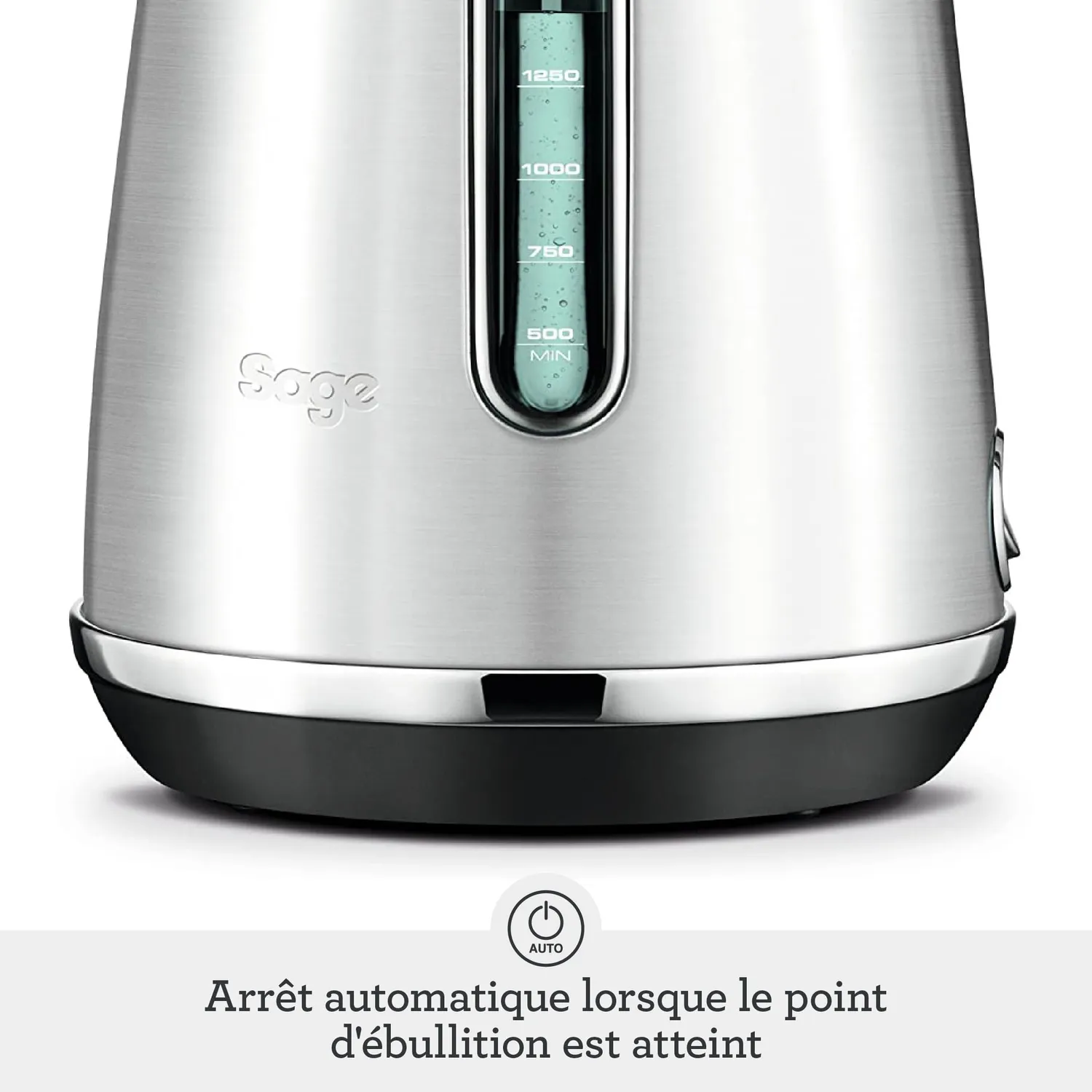 Sage Soft Top Luxe bouilloire électrique bleue 1,7L