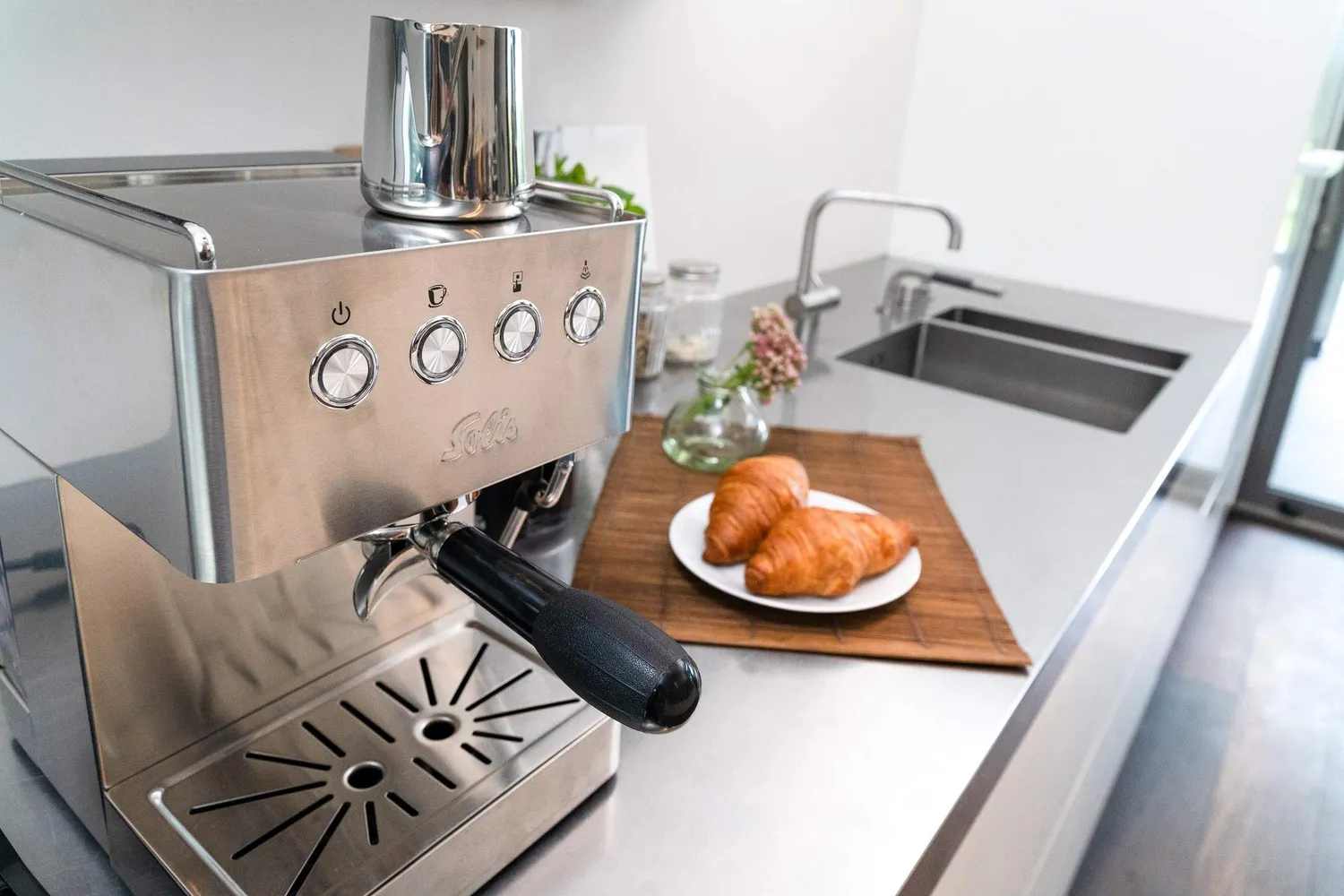 Solis Barista Gran Gusto 1014 machine expresso 1,7 L inox
