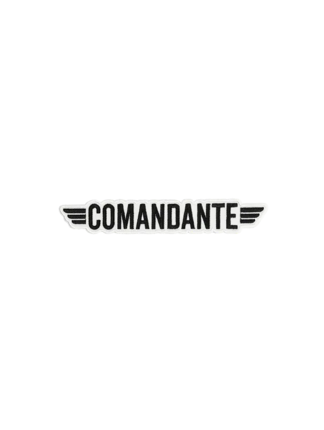 Comandante Logo Patch écusson thermocollant coton