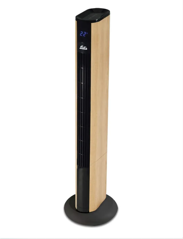 Solis Easy Breezy 757 ventilateur tour 96 cm effet bois