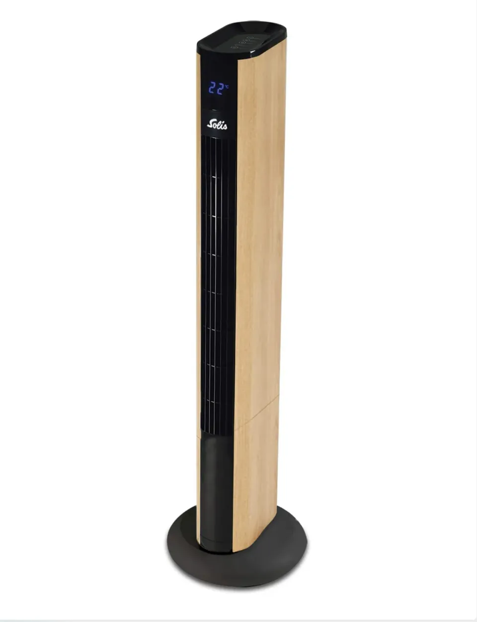 Solis Easy Breezy 757 ventilateur tour 96 cm effet bois