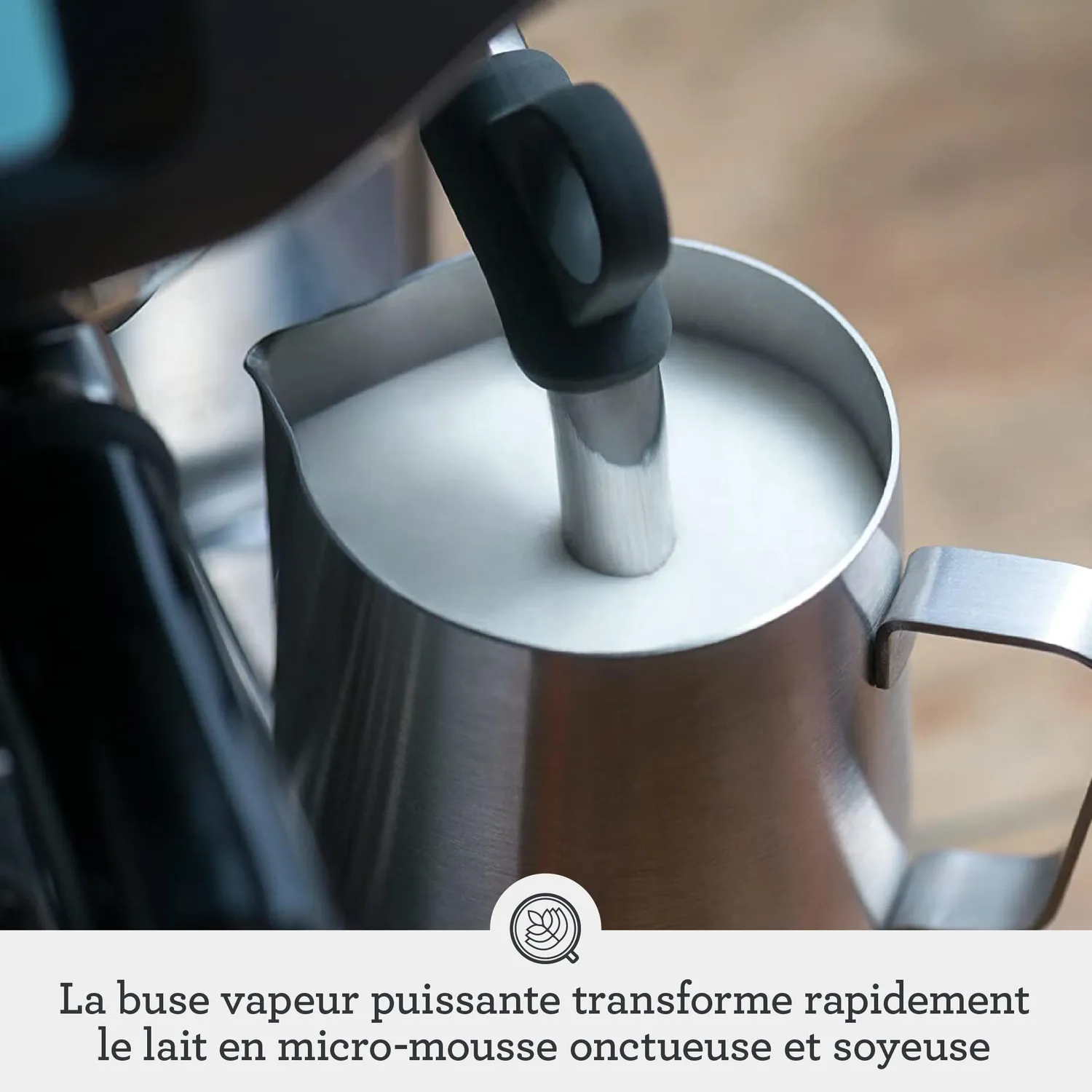 Sage Barista Pro SES878 machine expresso truffe noire moulin
