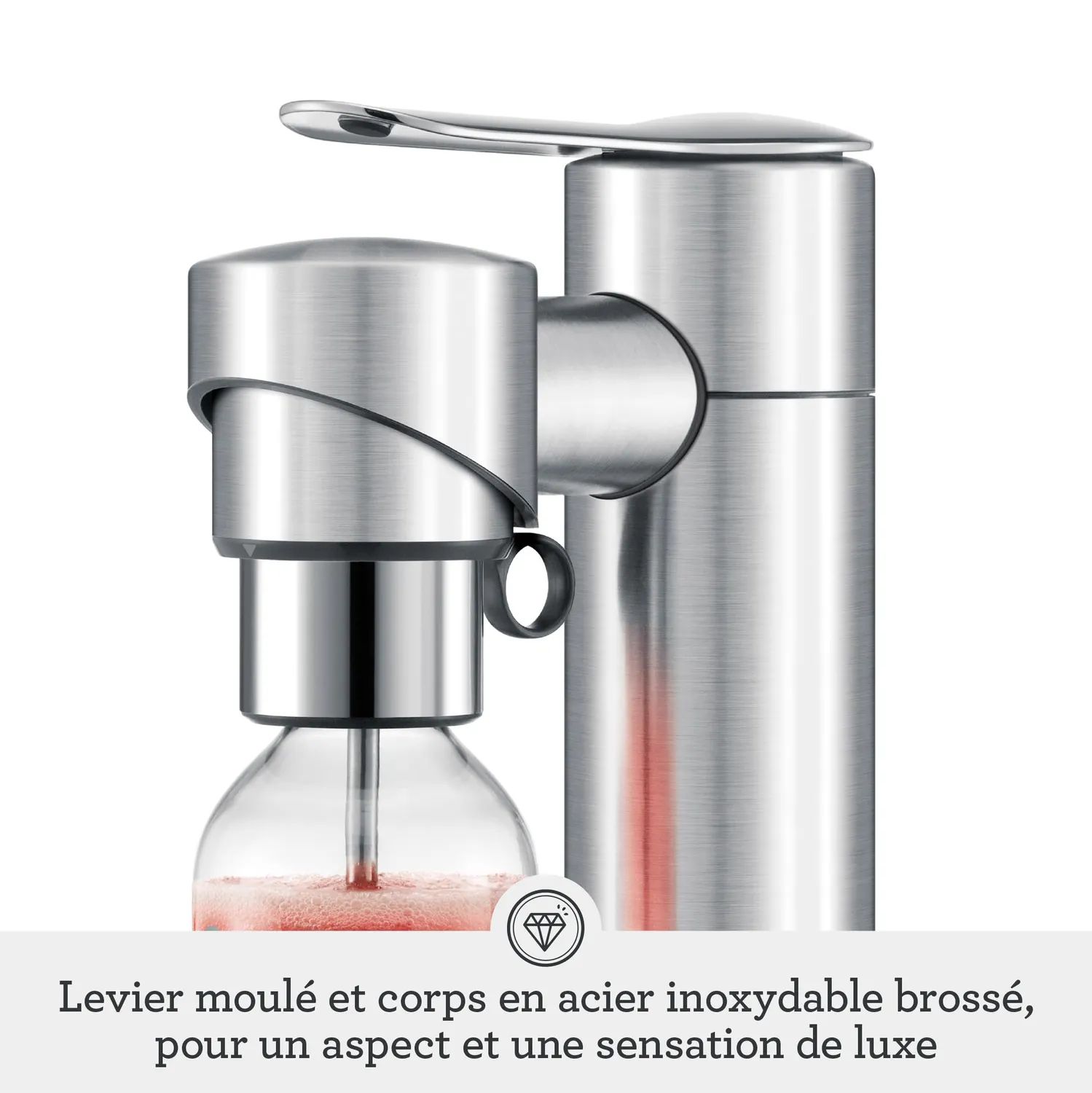 Sage InFizz Fusion machine à soda Sel de Mer 1 L