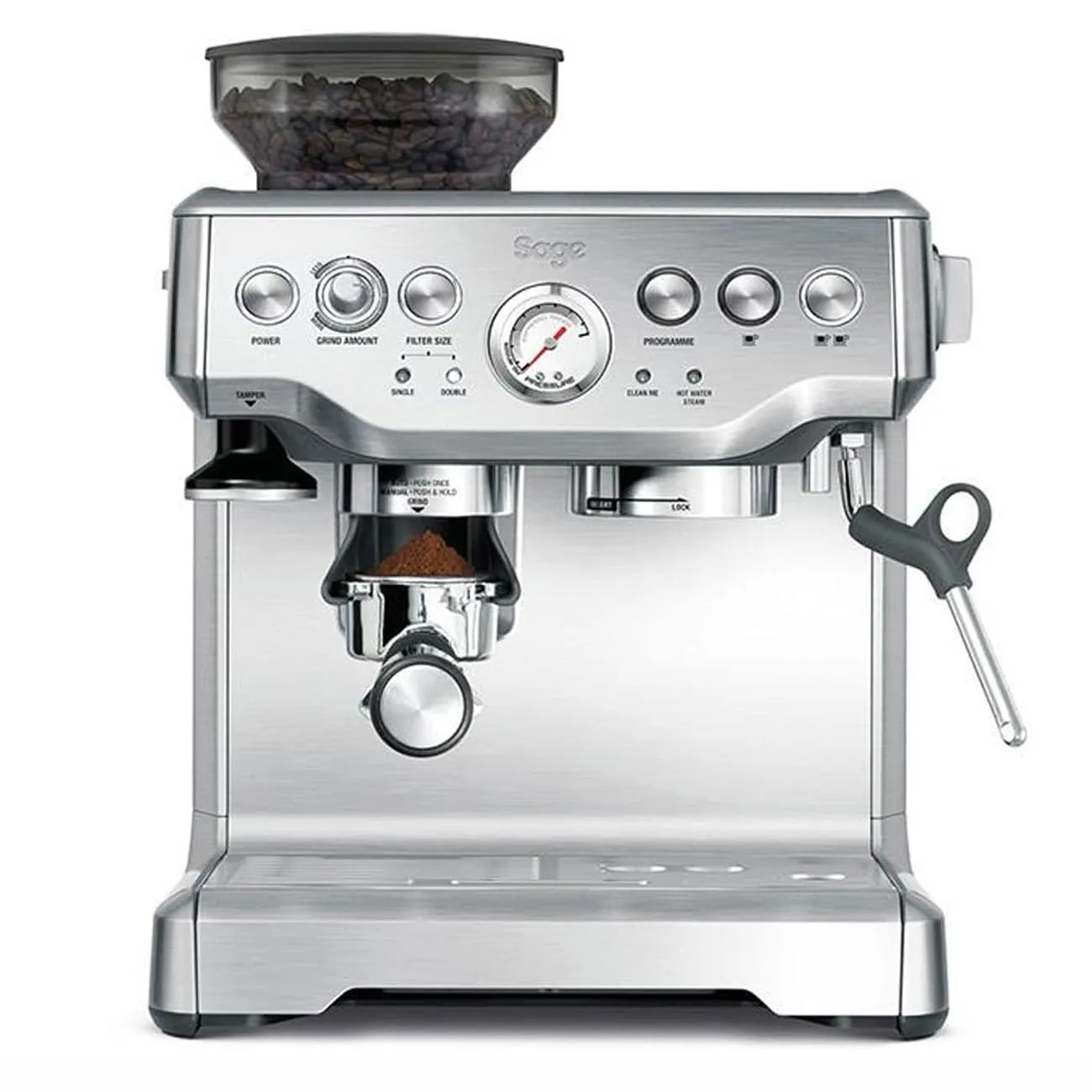Sage Barista Express machine expresso sésame noir avec moulin