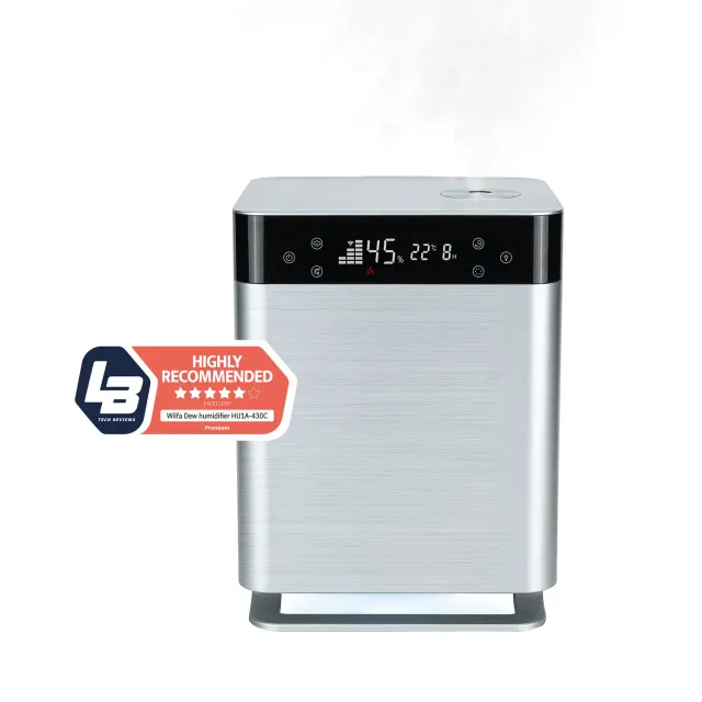 Wilfa Dew humidificateur ultrason 4,3L 70m²