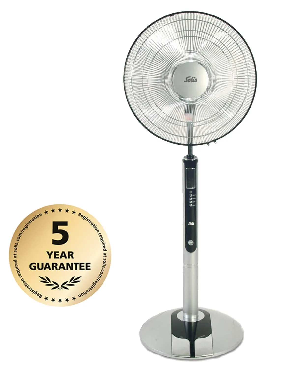 Solis Fan-Tastic 750 ventilateur sur pied noir 125 cm