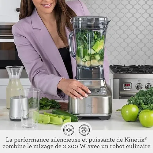 Sage Super Q blender 2400W inox brossé 2 L