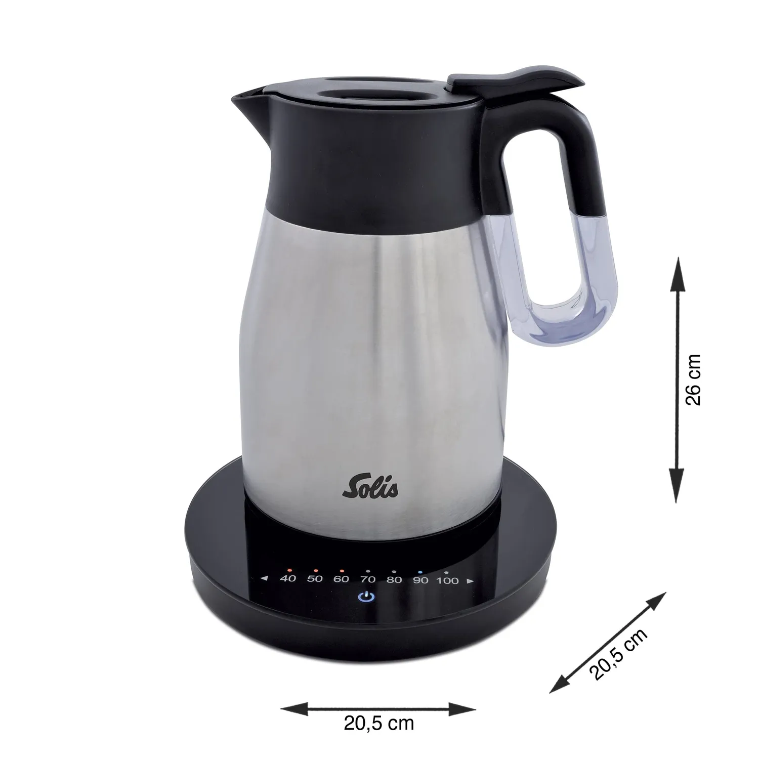 Solis 586 bouilloire isotherme 1,5 L 40-100 °C