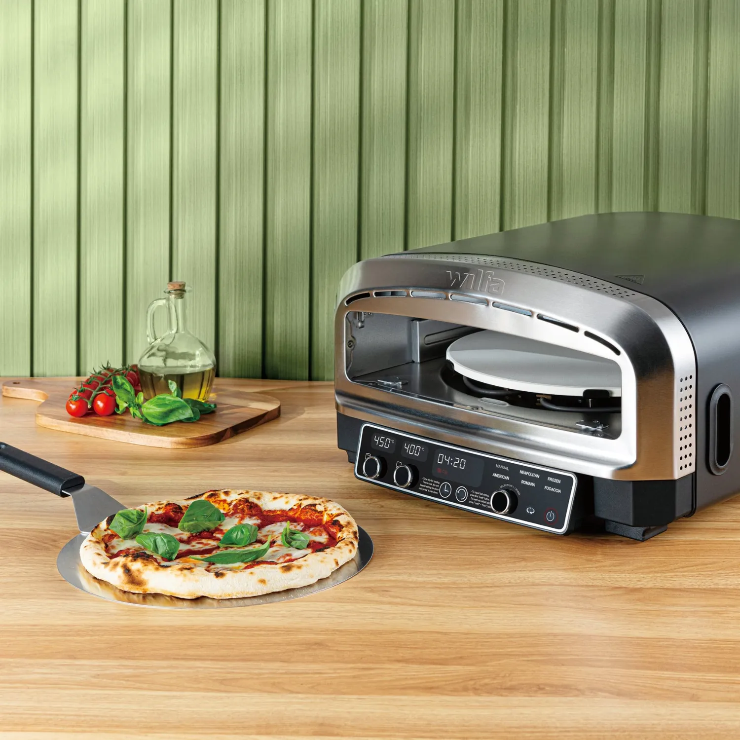 Wilfa Crust four à pizza électrique 450°C
