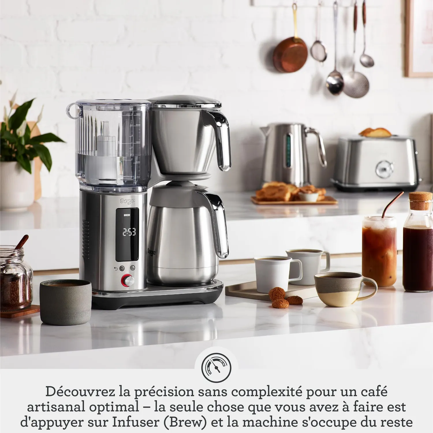 Sage Luxe Brewer Thermal cafetière filtre thermique programmable