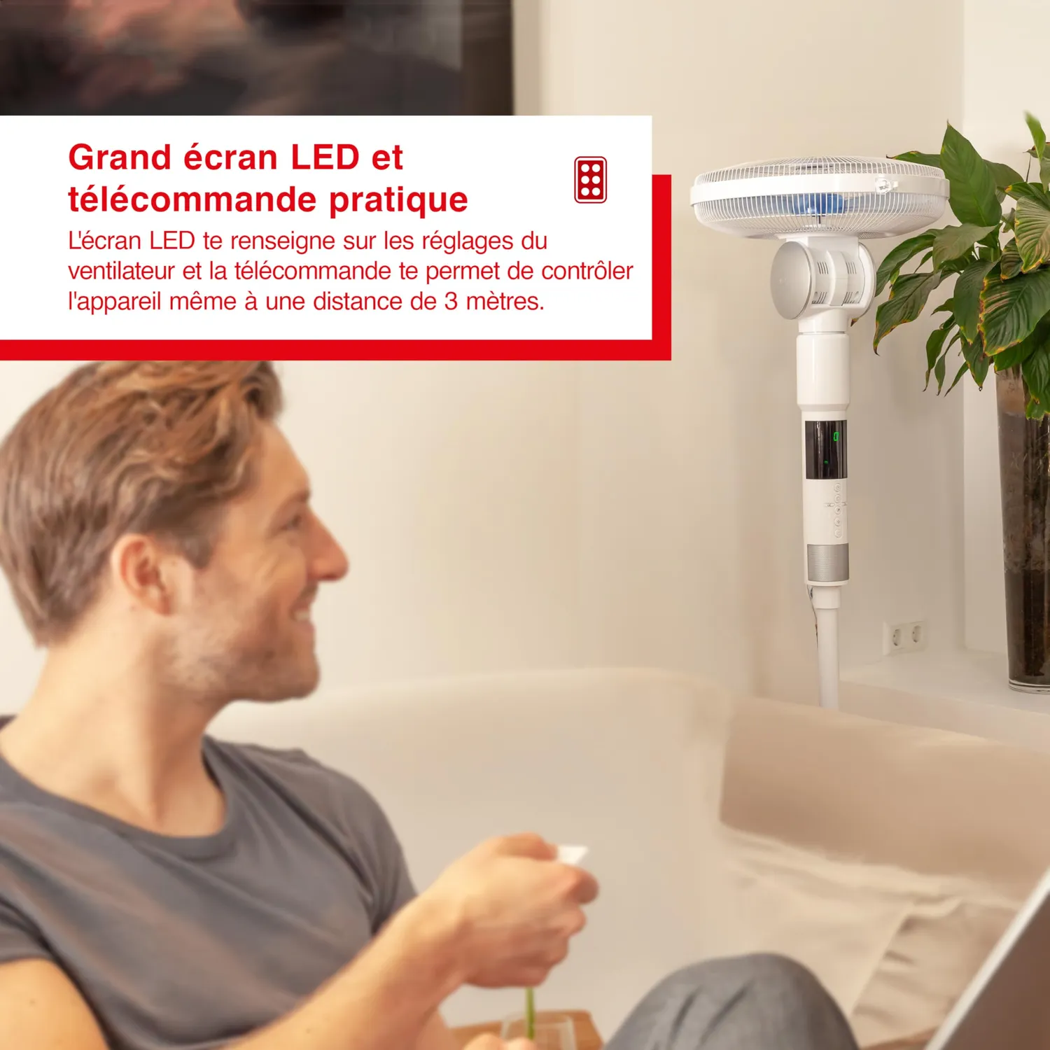 Solis Breeze 7582 ventilateur sur pied 65 W