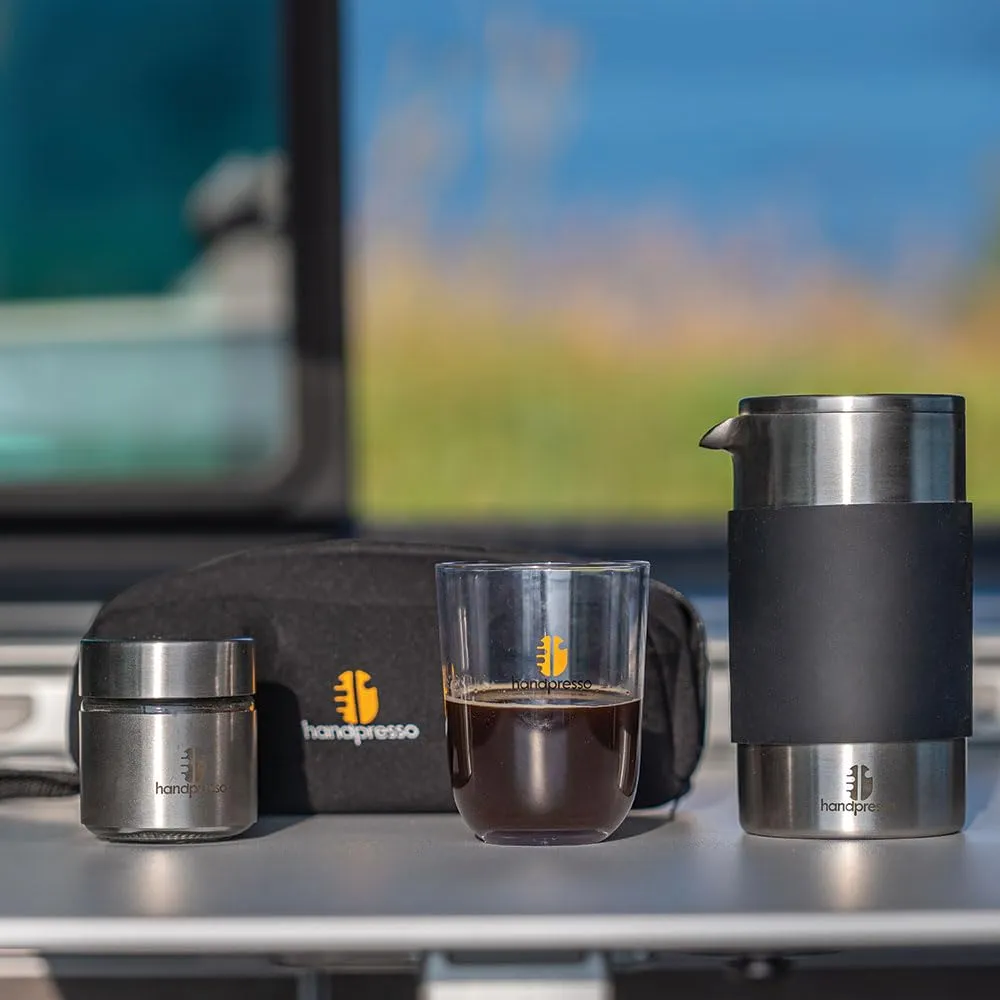 Handpresso Travel Press cafetière piston inox 0,35 L