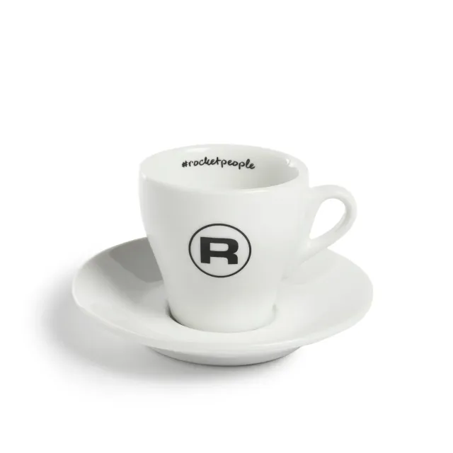 Rocket Espresso tasses flat white blanc lot 6 porcelaine