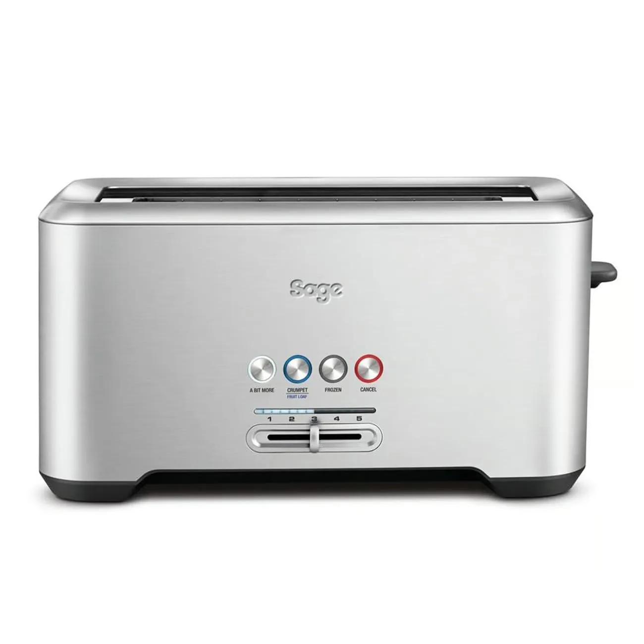 Sage A Bit More grille-pain 2 tranches inox brossé