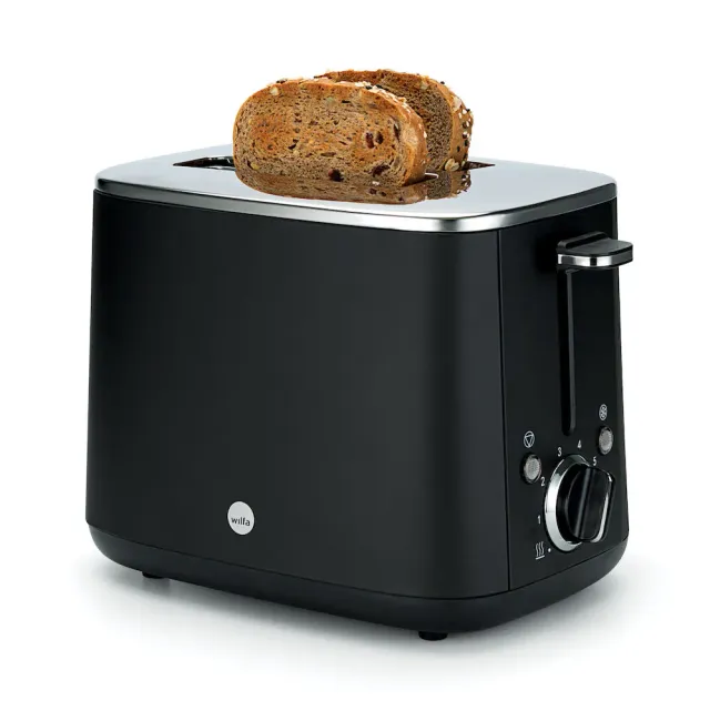 Wilfa Lunch grille-pain 2 tranches 7 niveaux inox