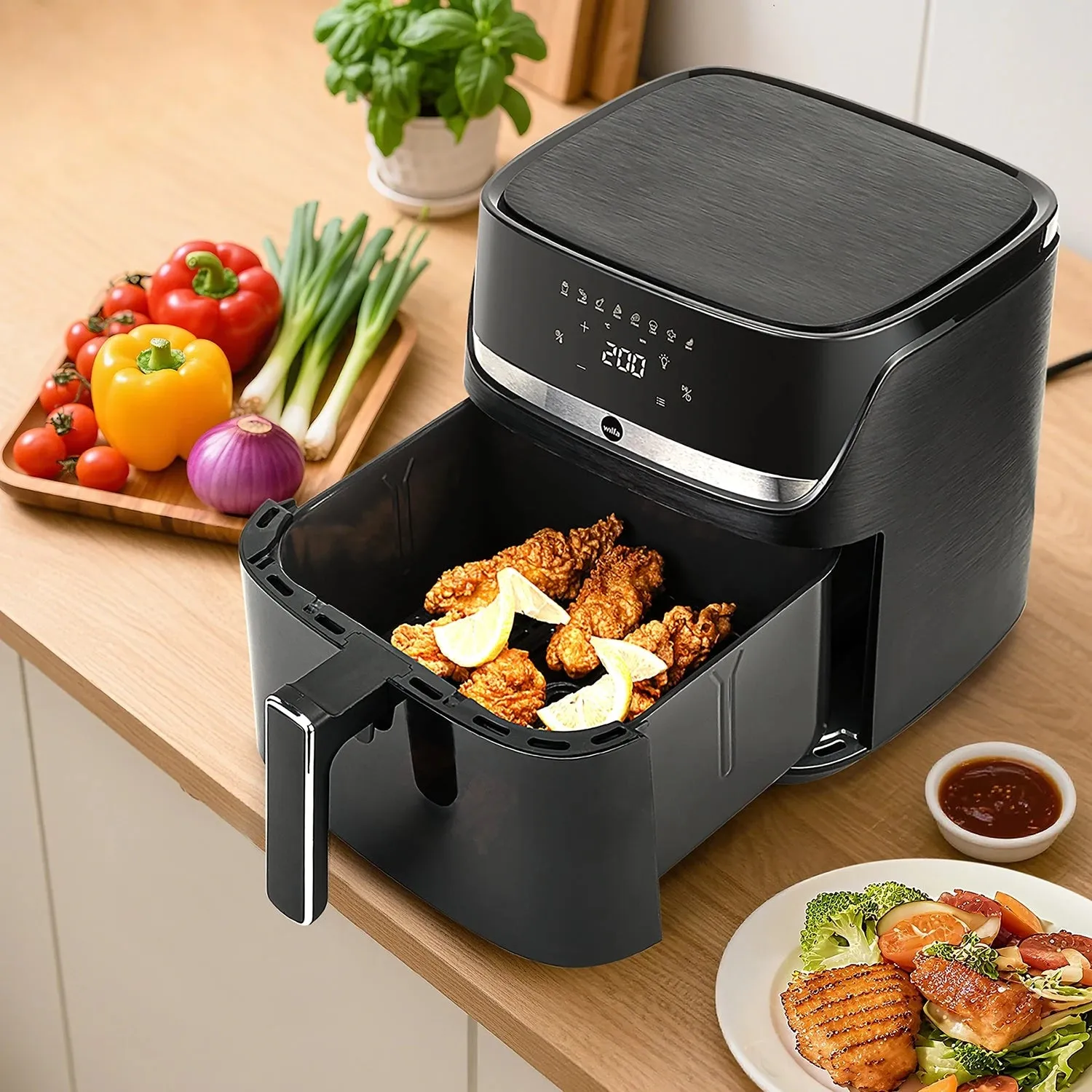 Wilfa Crispier 8L friteuse à air 8 litres sans PFAS