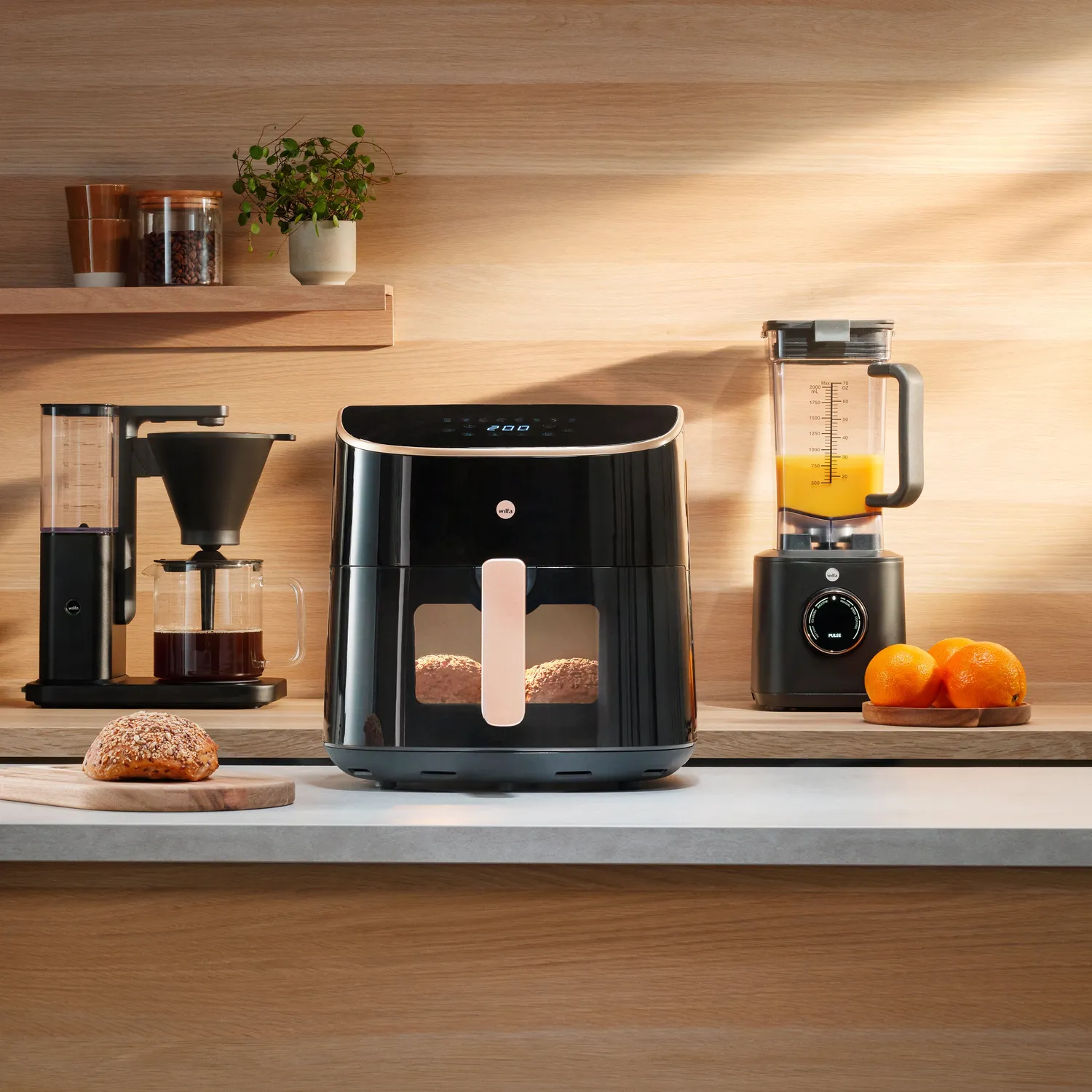 Wilfa Dualfry Split 8L friteuse à air double zone