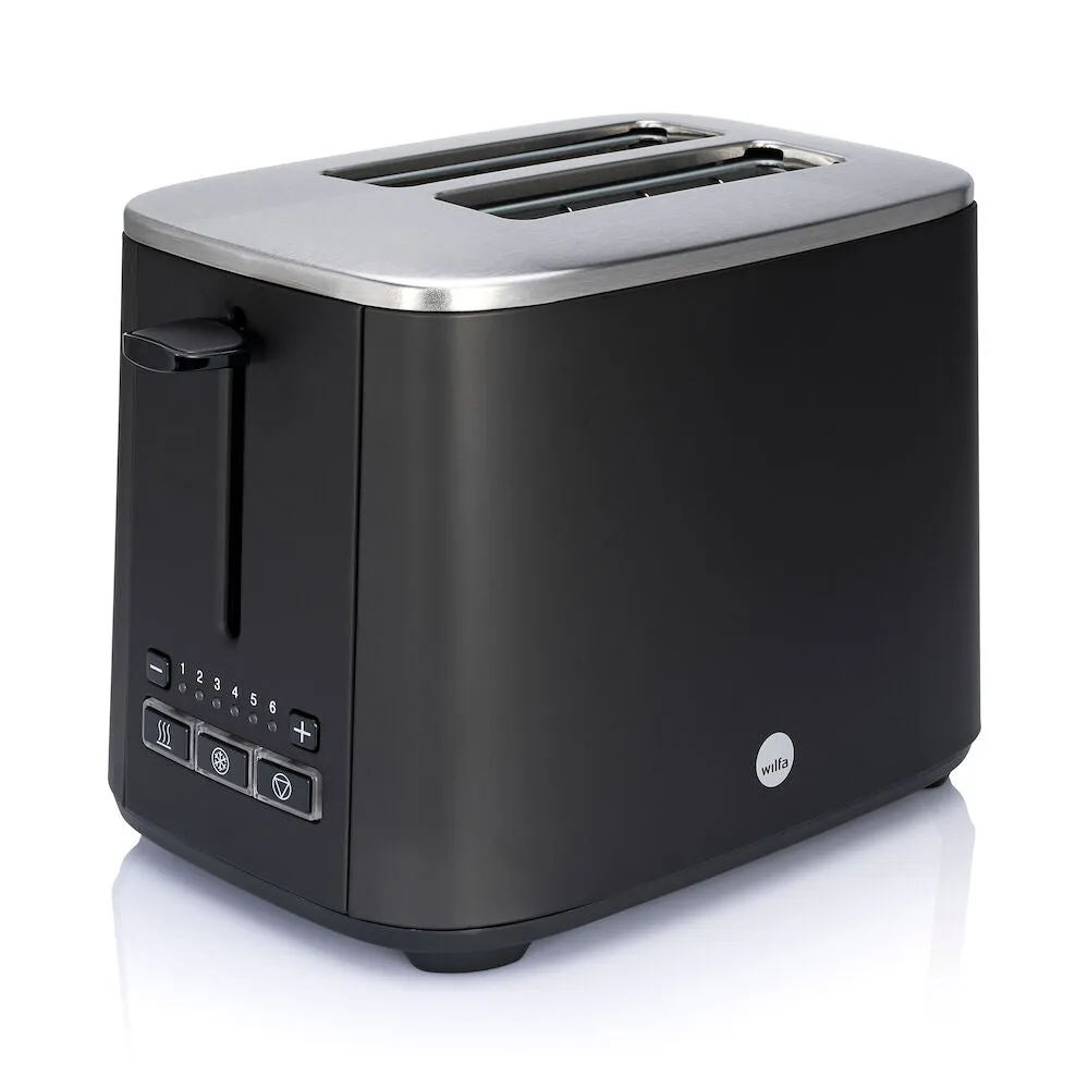 Wilfa Classic grille-pain 2 tranches inox 6 niveaux