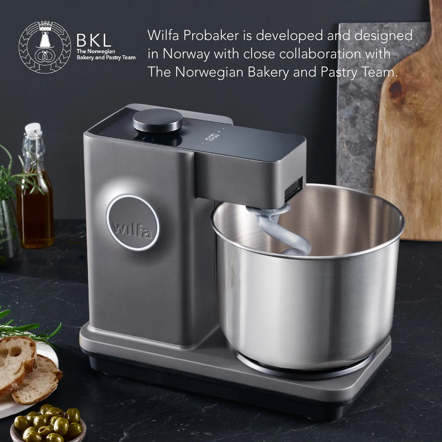 Wilfa Probaker Timer robot pâtissier 7 L 5 kg