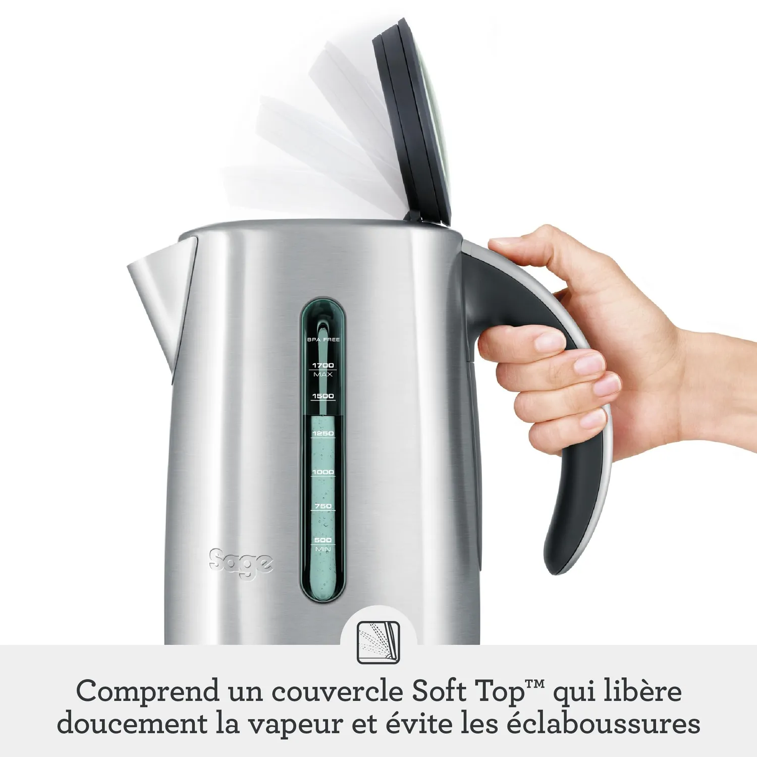 Sage The Smart Kettle Bouilloire Électrique Inox Brossé