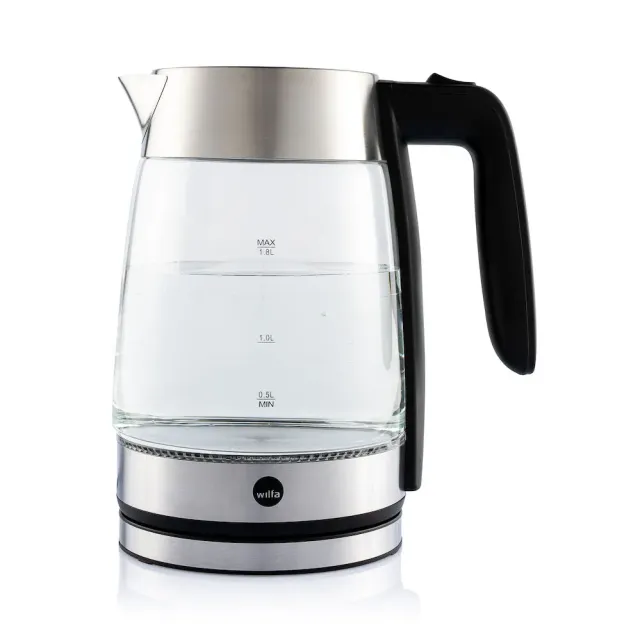 Wilfa Pure Boil bouilloire verre 1,8 L borosilicate 2200 W