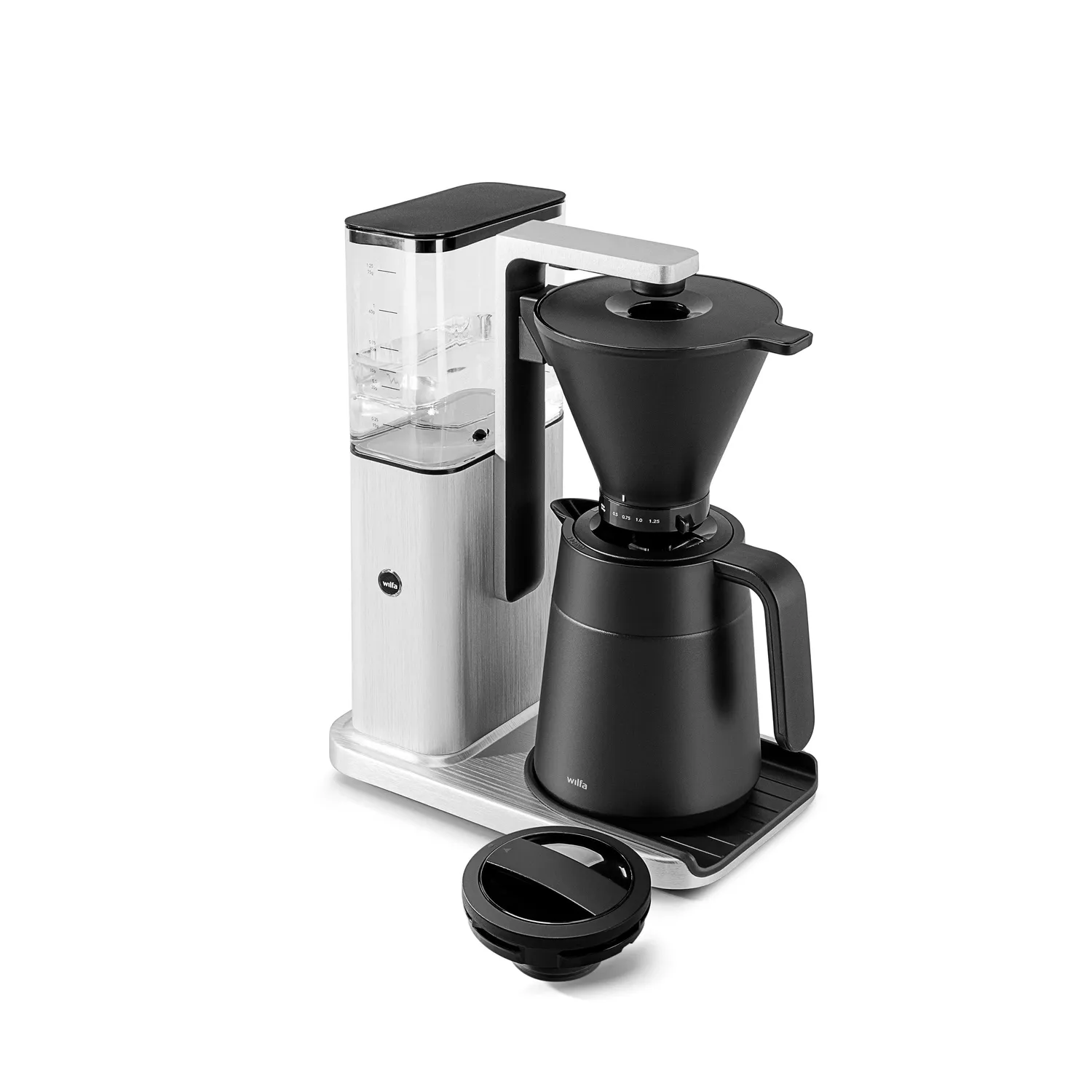 Wilfa Zense Alux Thermo cafetière filtre 1,25 L inox