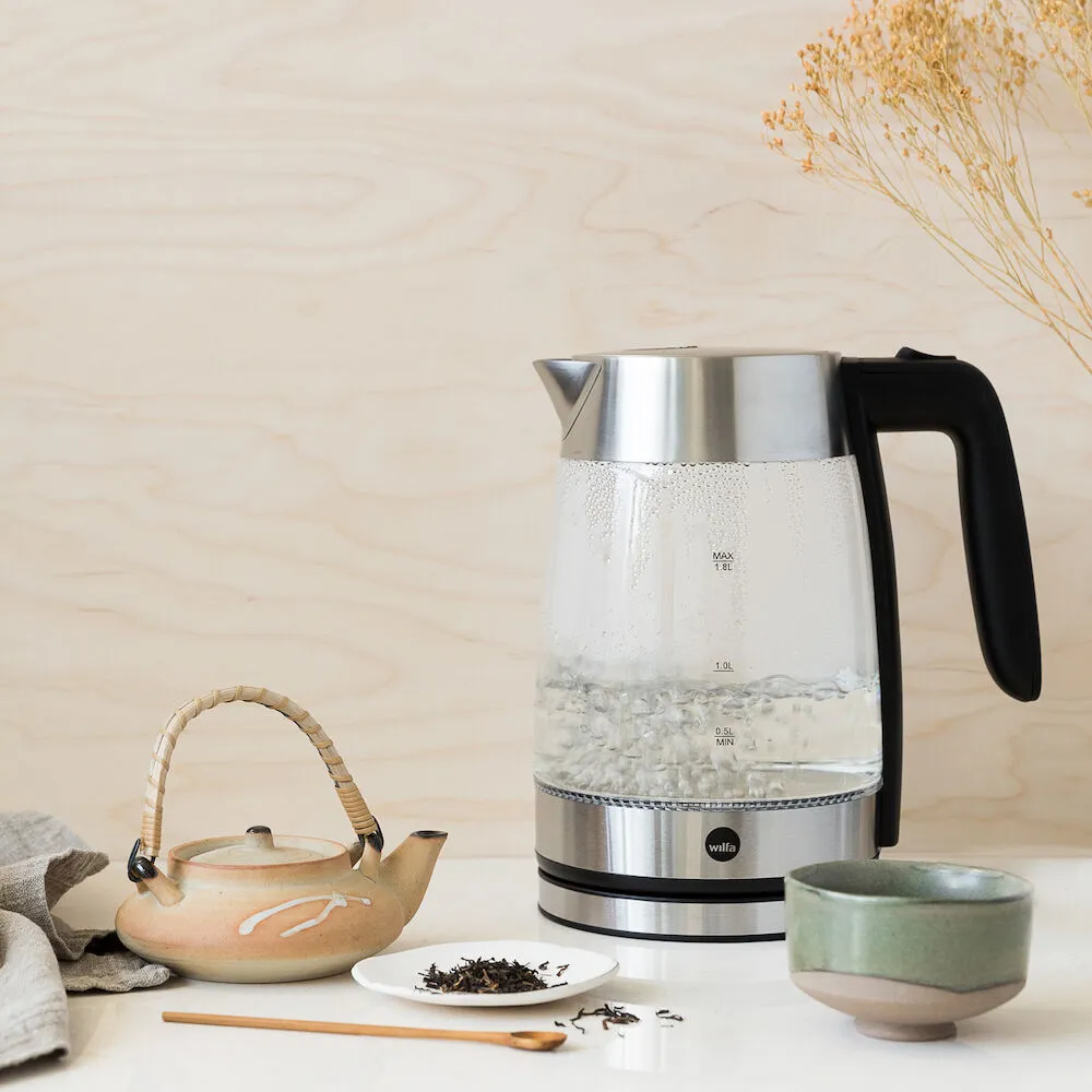 Wilfa Pure Boil bouilloire verre 1,8 L borosilicate 2200 W
