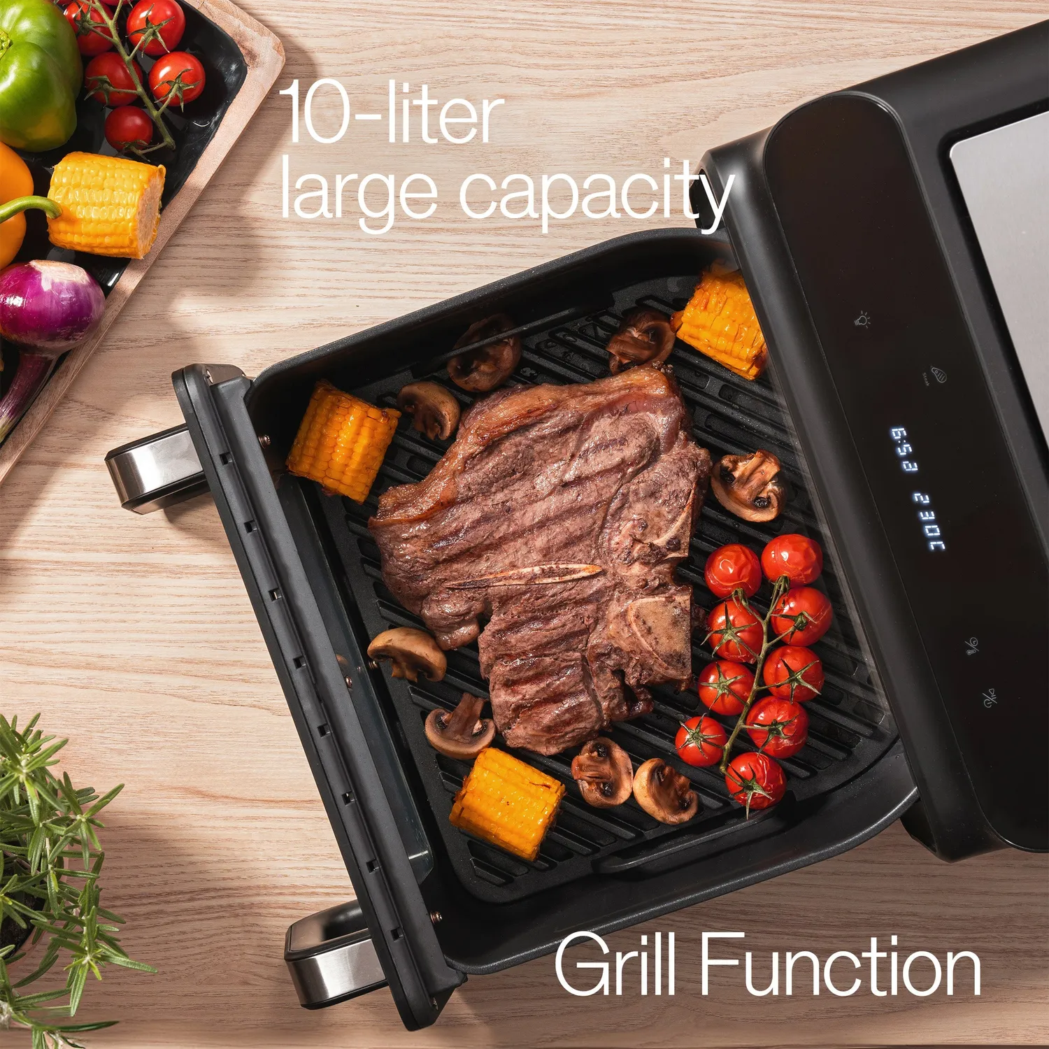 Wilfa Dualfry Grill 10l friteuse airfryer