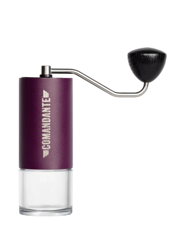 Comandante C40 Nitro Blade moulin café Deep Purple manuel