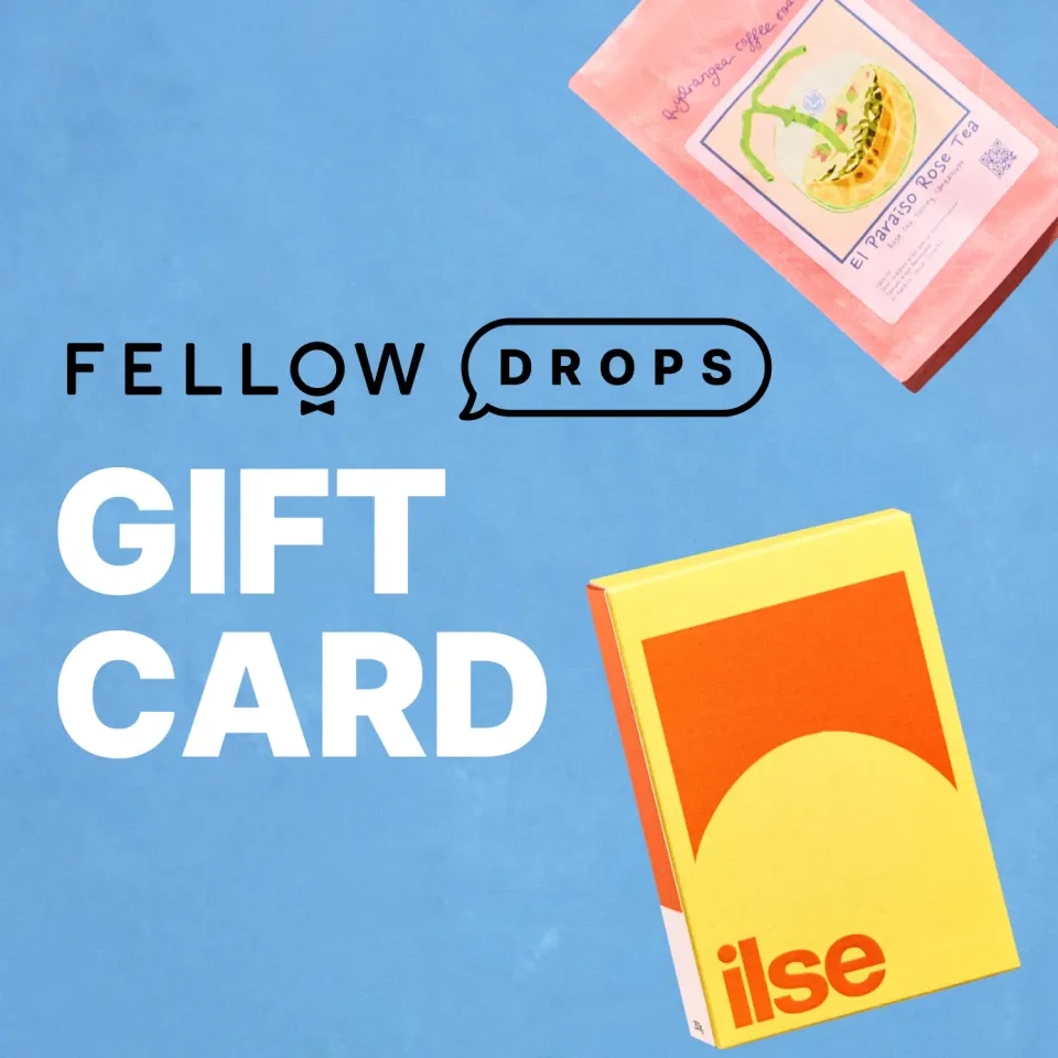 Fellow Drops carte cadeau café e-mail