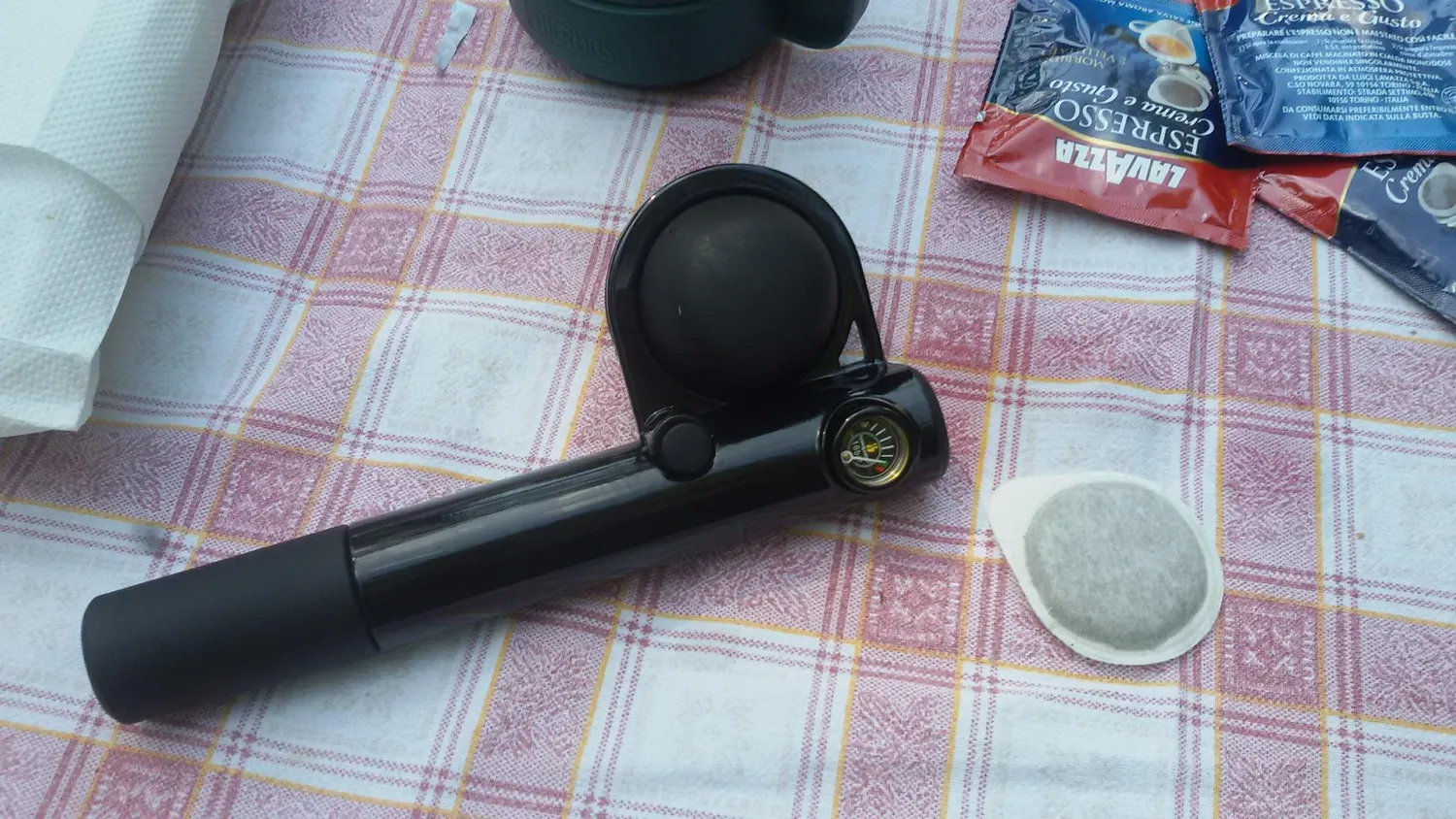 Handpresso Pump machine expresso portable noire ESE