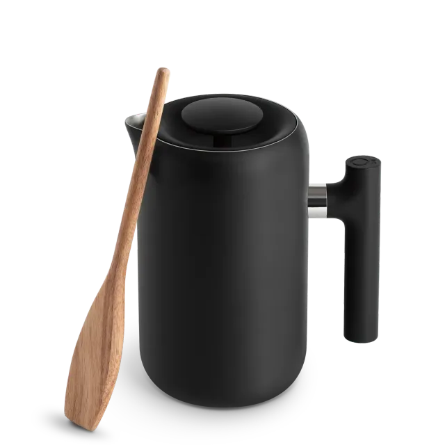 Fellow Clara cafetiere a piston noir mat double paroi