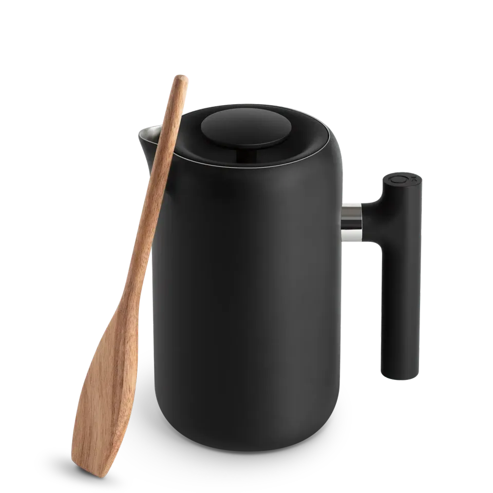 Fellow Clara cafetiere a piston noir mat double paroi