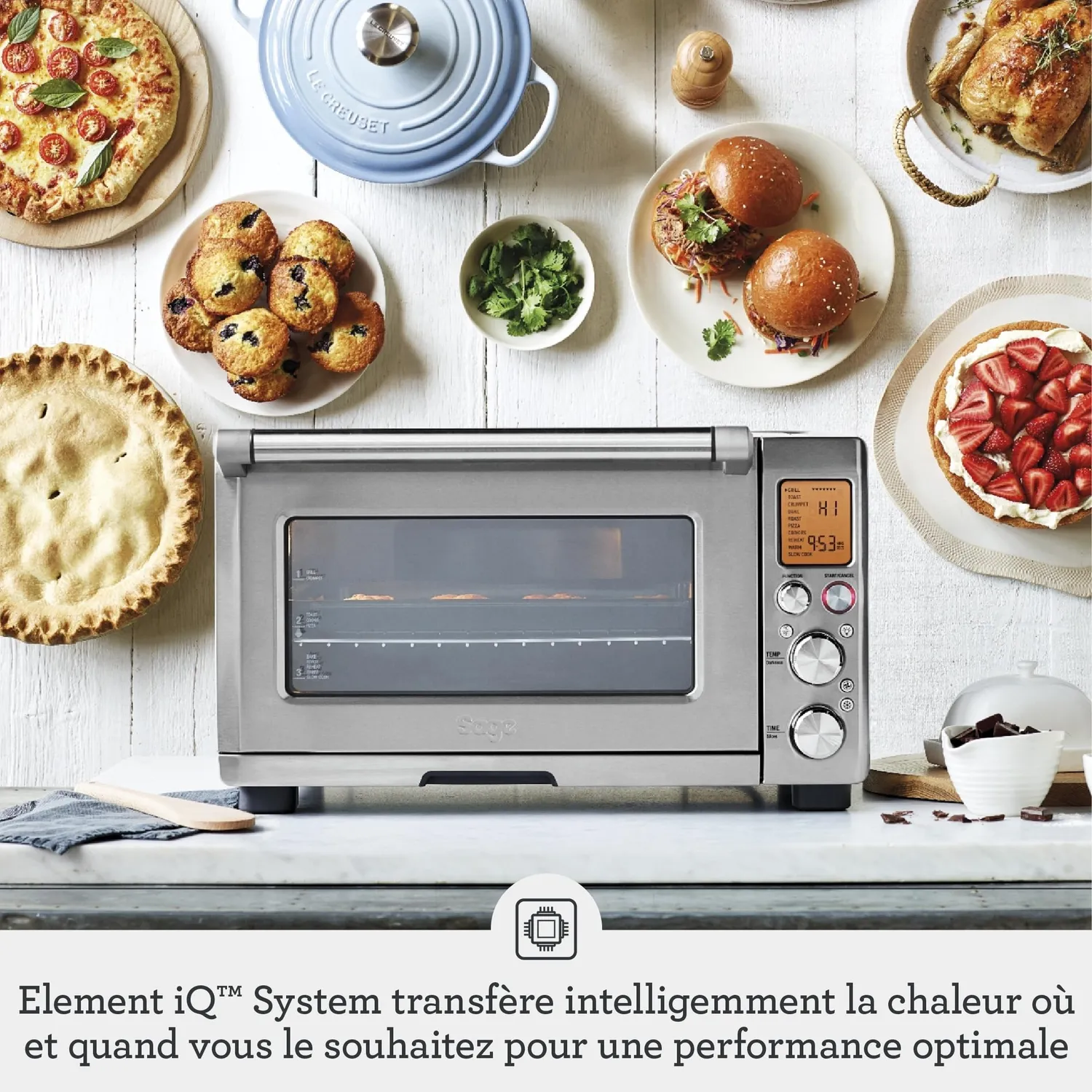 Sage Smart Oven Pro mini four inox 10 fonctions