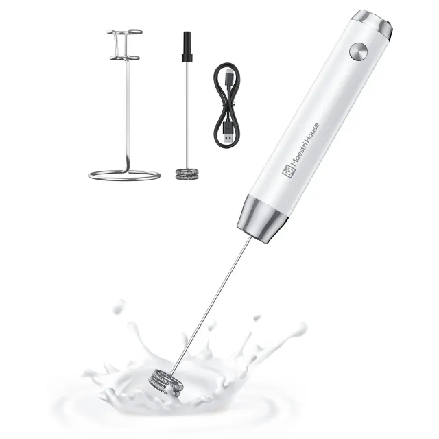 Maestri House LunaFro mousseur lait électrique USB-C