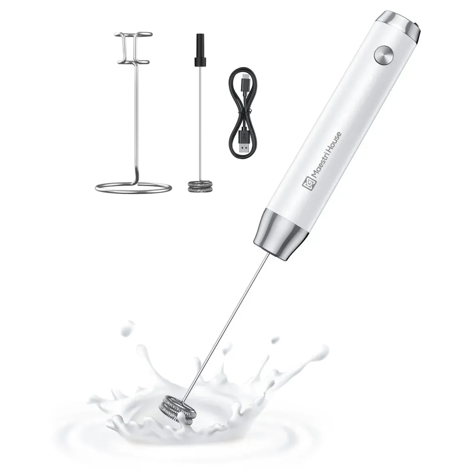 Maestri House LunaFro mousseur lait électrique USB-C