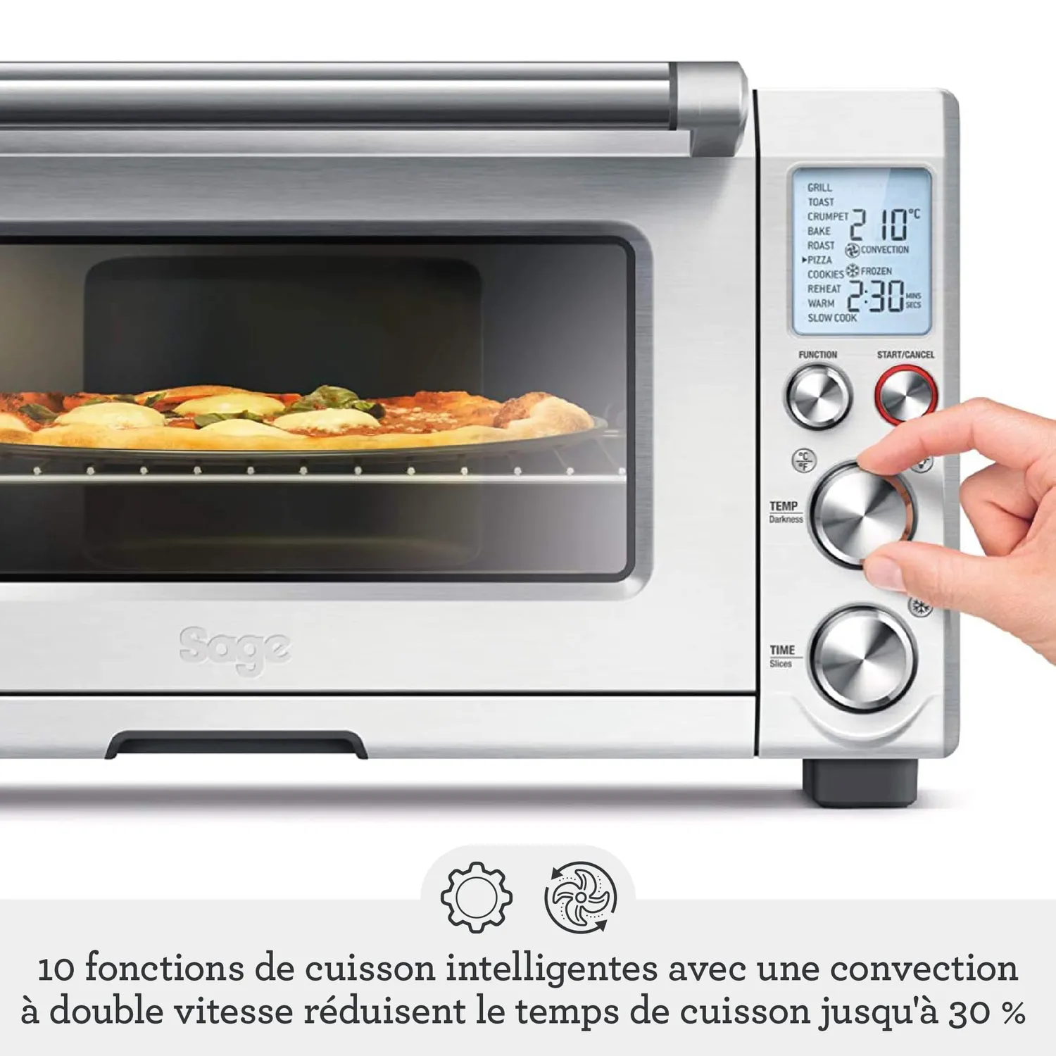 Sage Smart Oven Pro mini four inox 10 fonctions