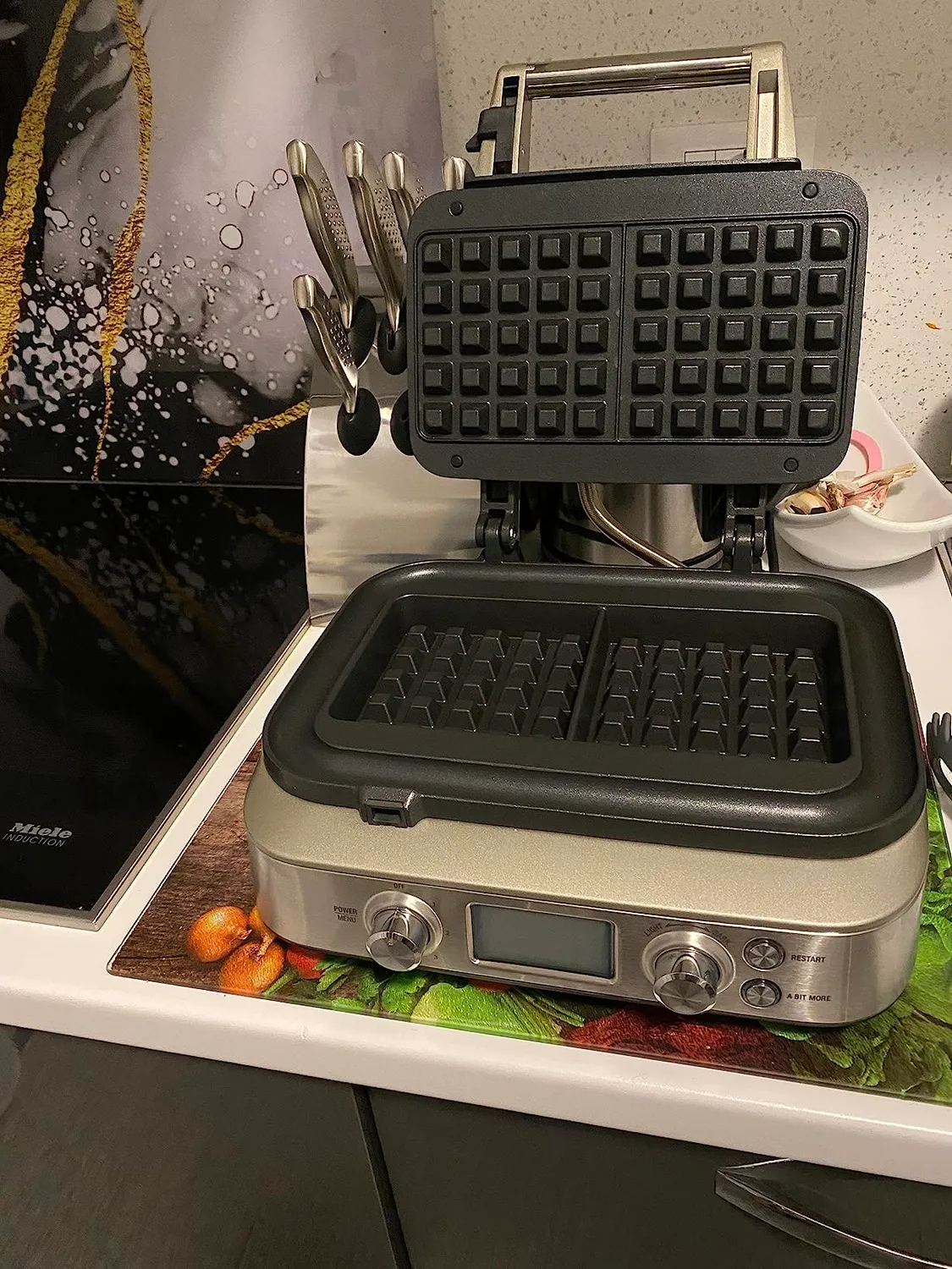 Sage Smart Waffle Pro gaufrier belge 12 réglages