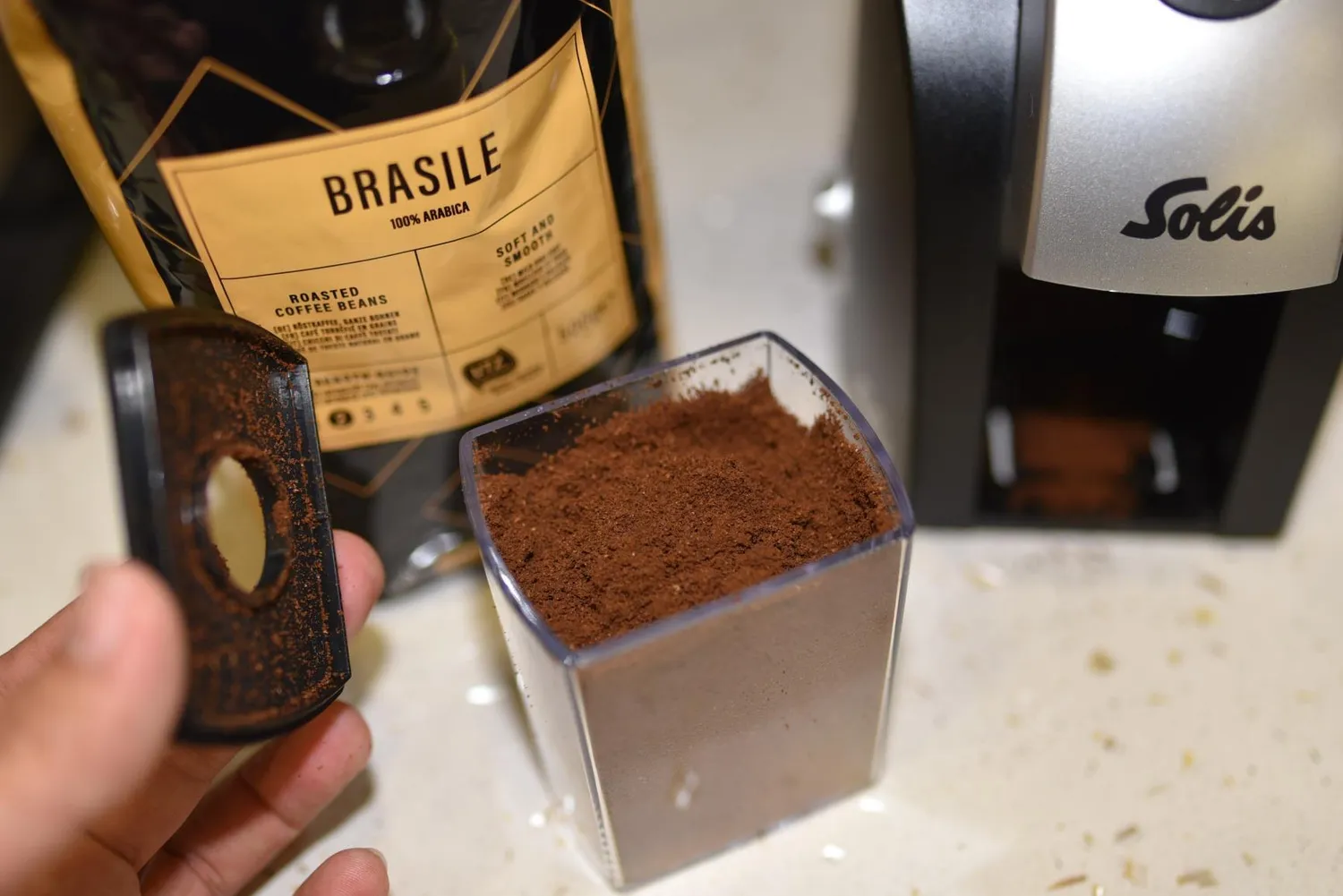 Solis Scala Plus 1661 moulin à café électrique noir 250 g