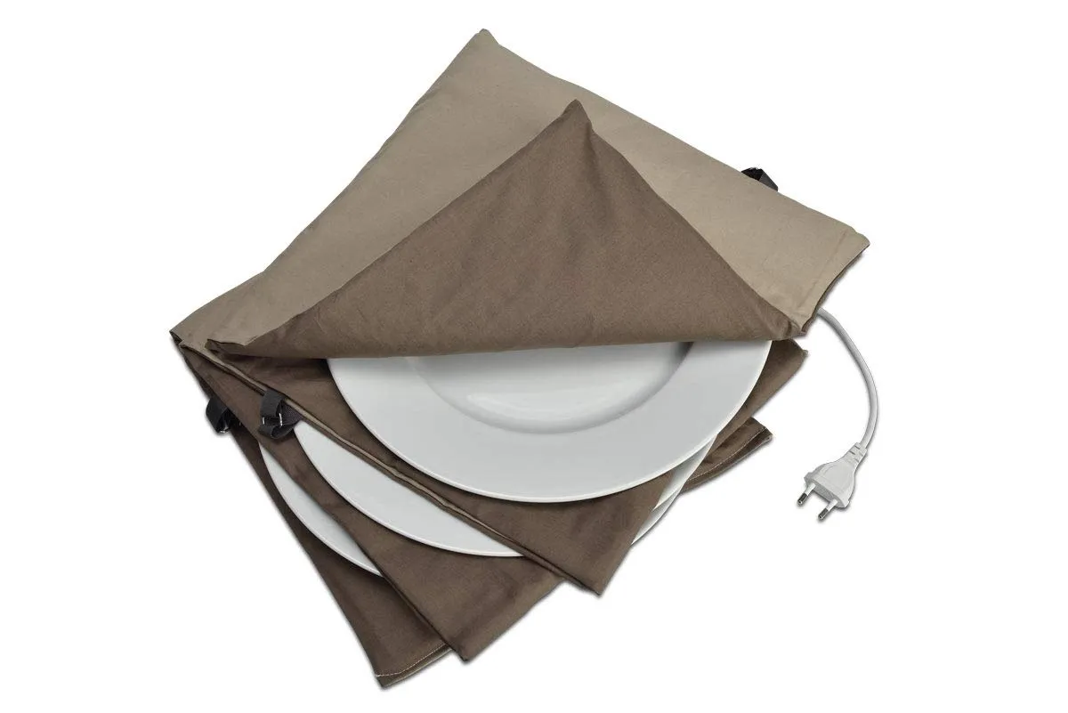 Solis Maxi Gourmet chauffe-assiettes 10 assiettes taupe