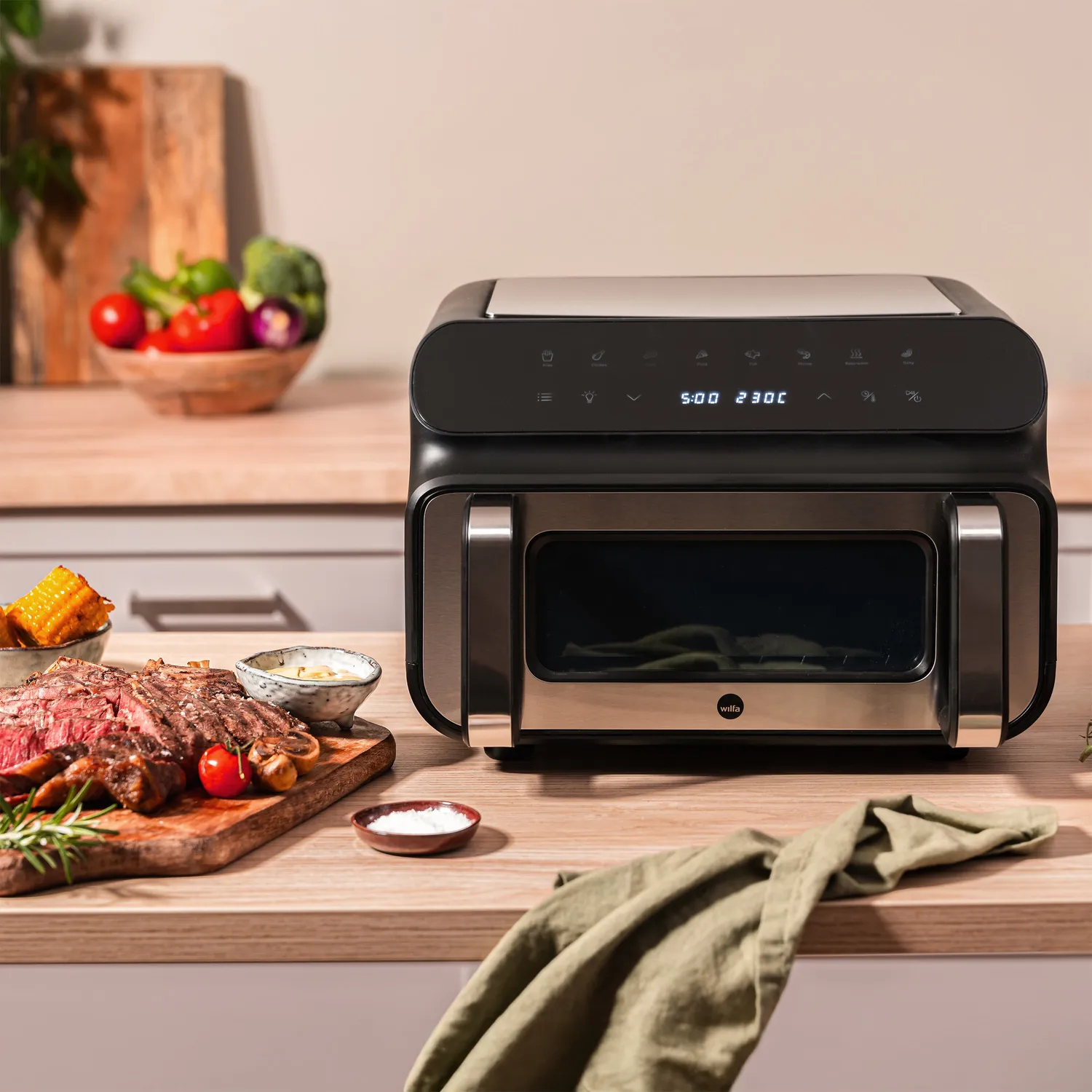 Wilfa Dualfry Grill 10l friteuse airfryer