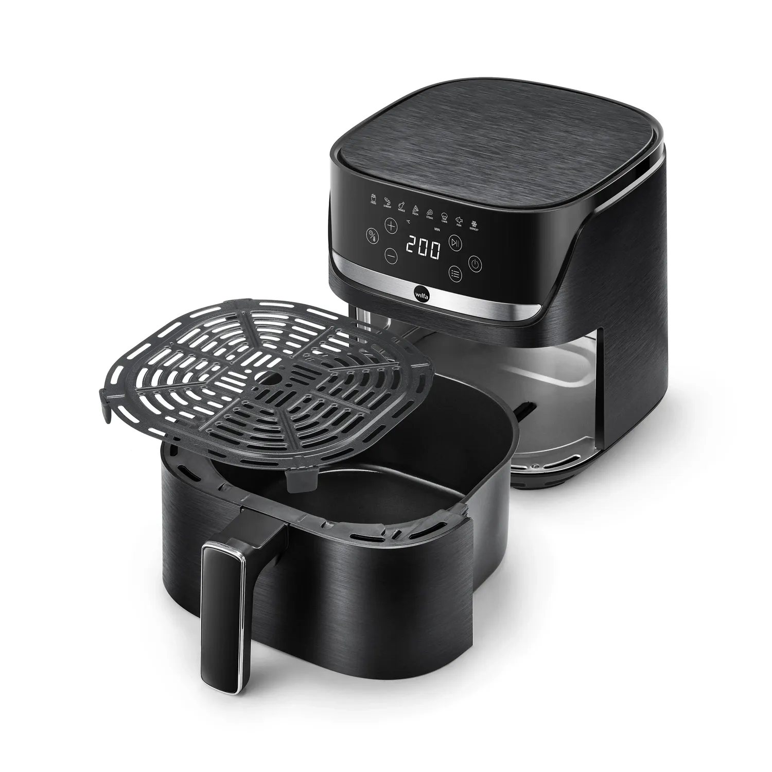 Wilfa Crispier 4L airfryer 8 programmes sans PFAS